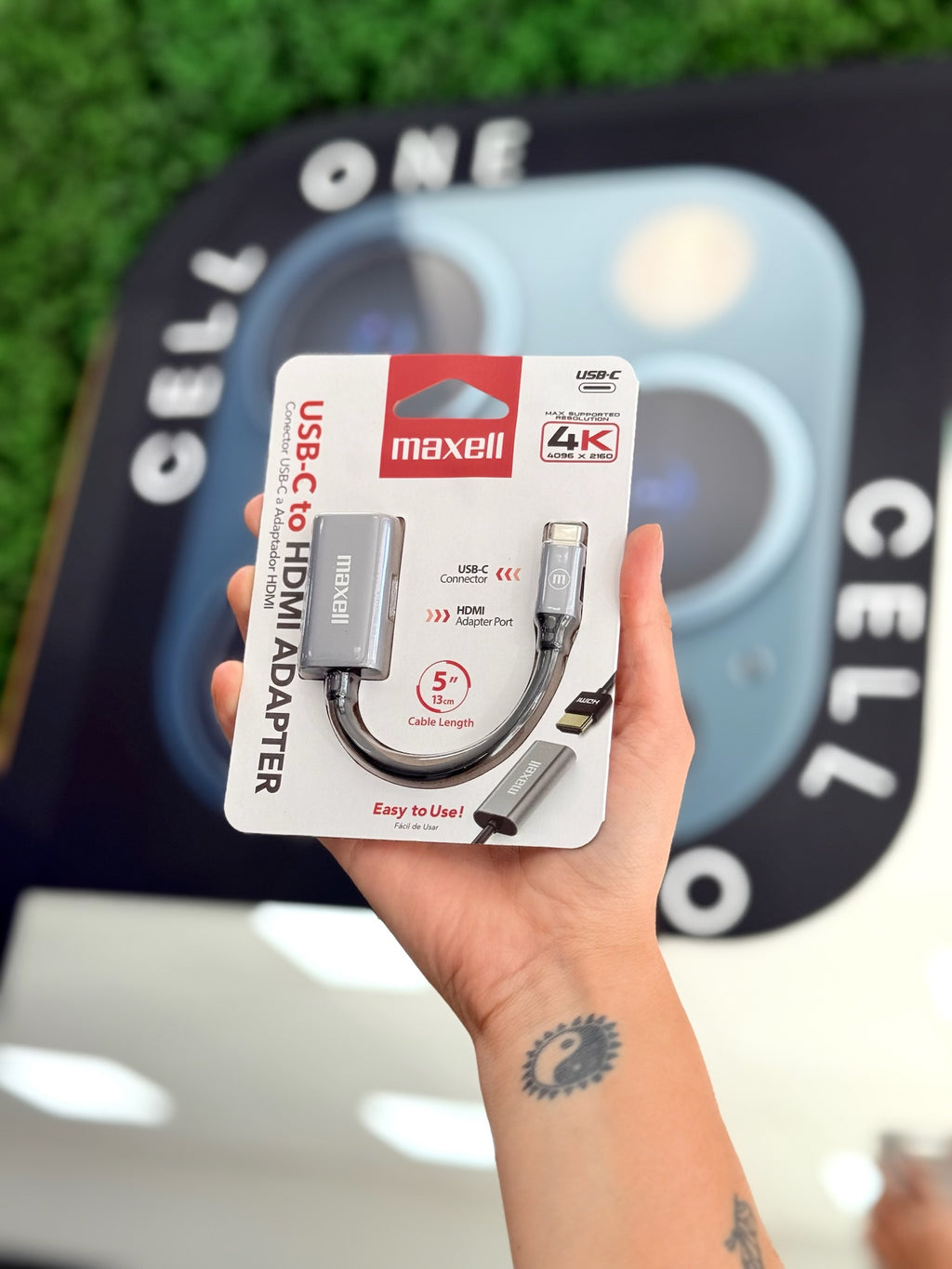 ADAPTADOR MAXELL HDMI HEMBRA A TIPO C