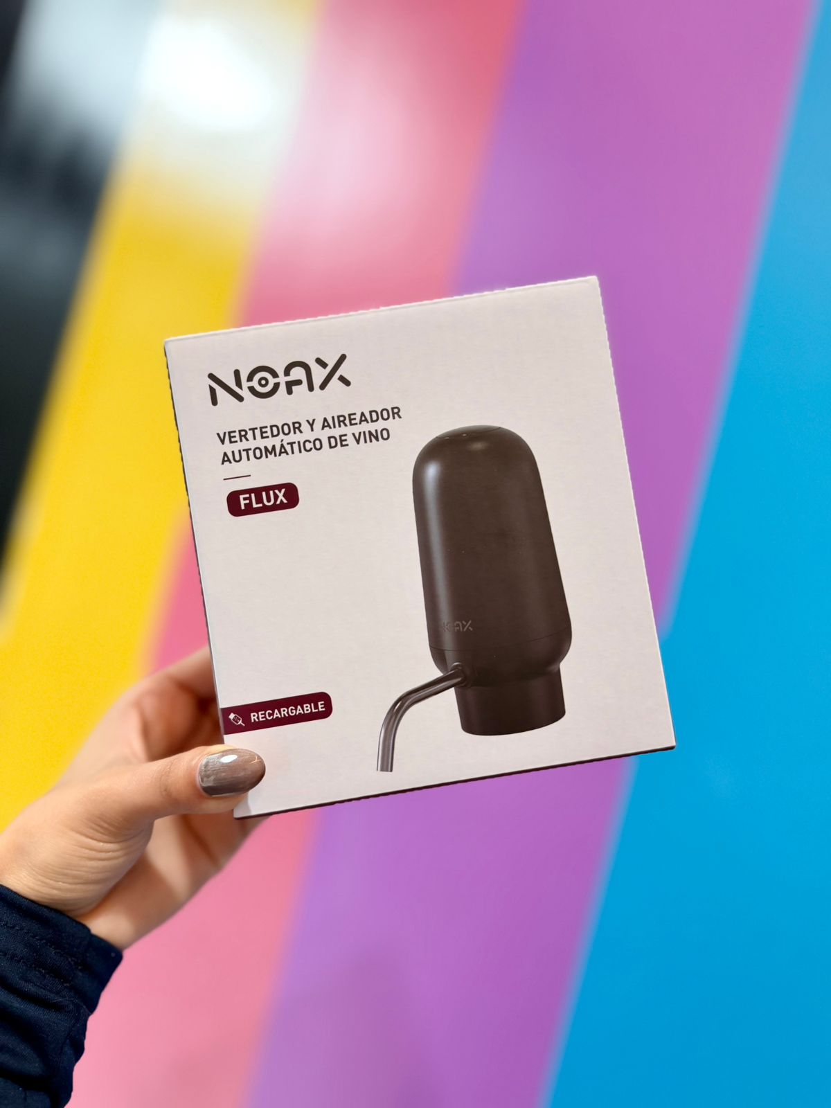VERTEDOR Y AIREADOR DE VINO NOAX