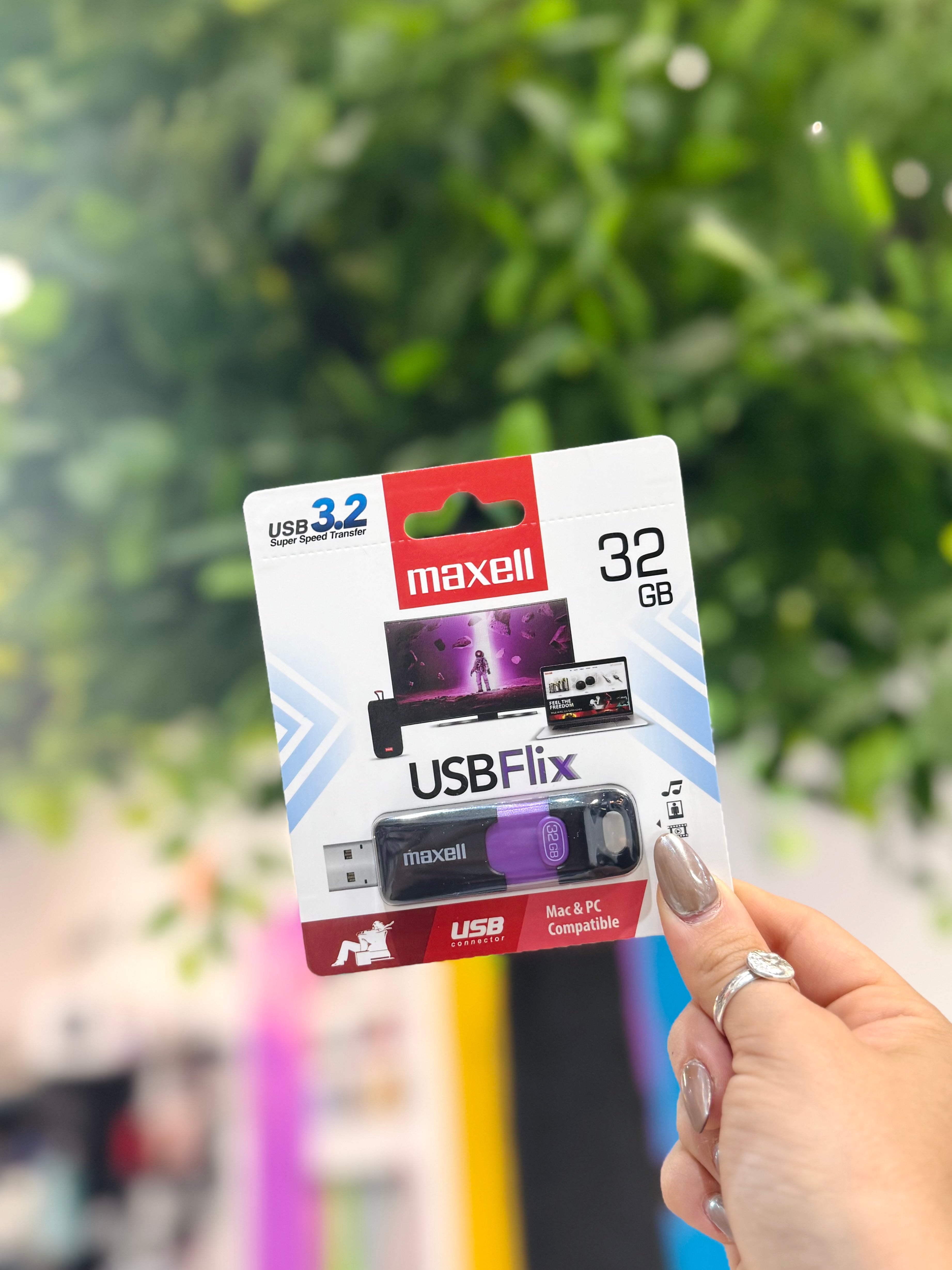 PENDRIVE MAXELL FLIX 32GB 3.2