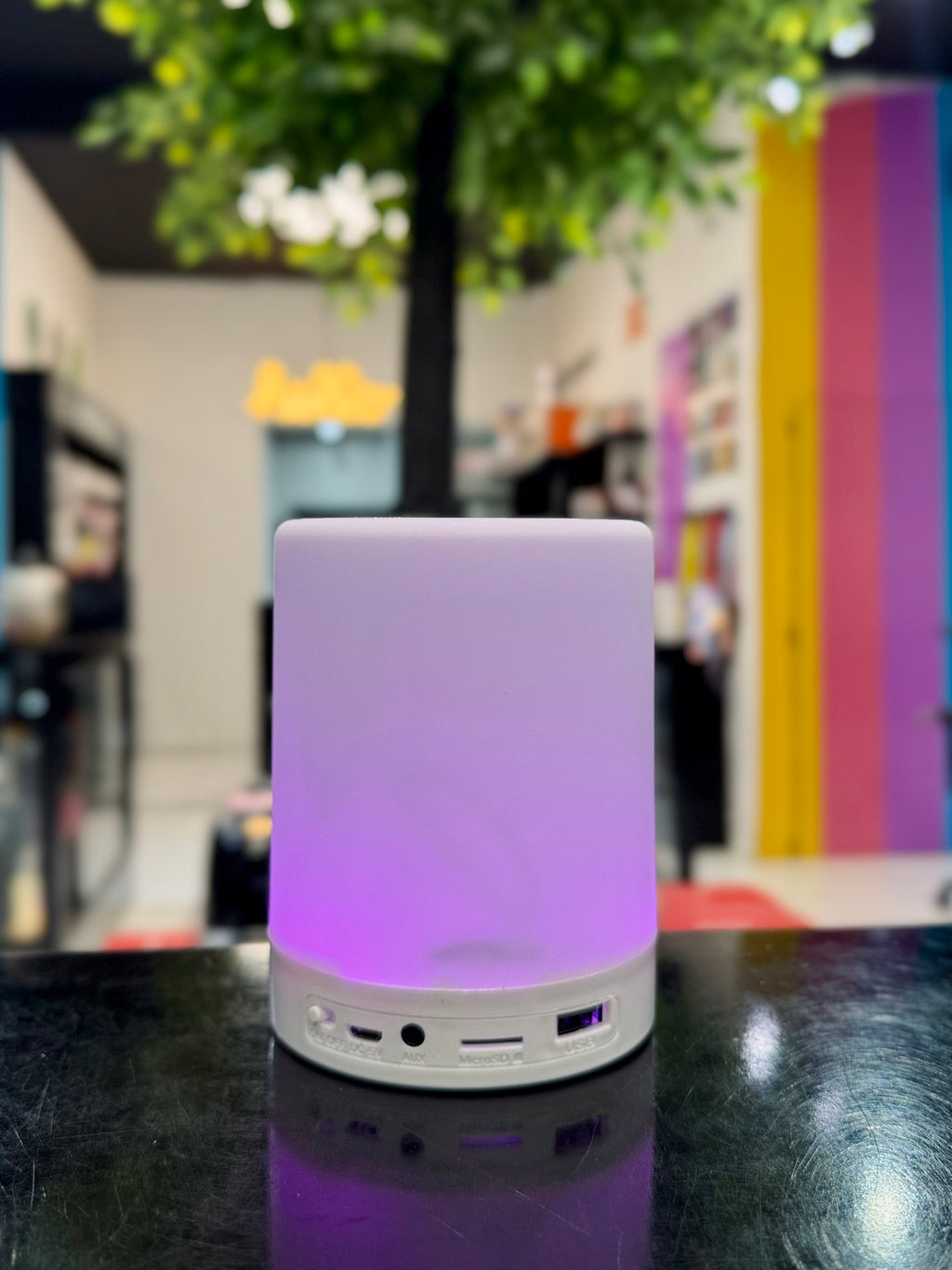 LÁMPARA TOUCH + PARLANTE CL671