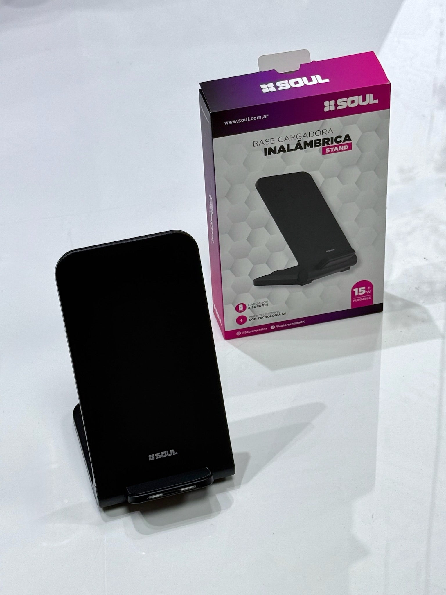 BASE DE CARGA SOUL STAND S100 15W