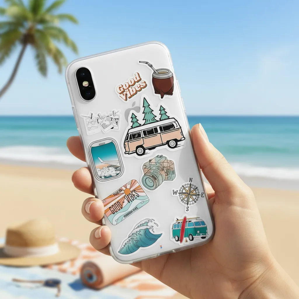 FUNDA PERSONALIZADA STICKERS #143