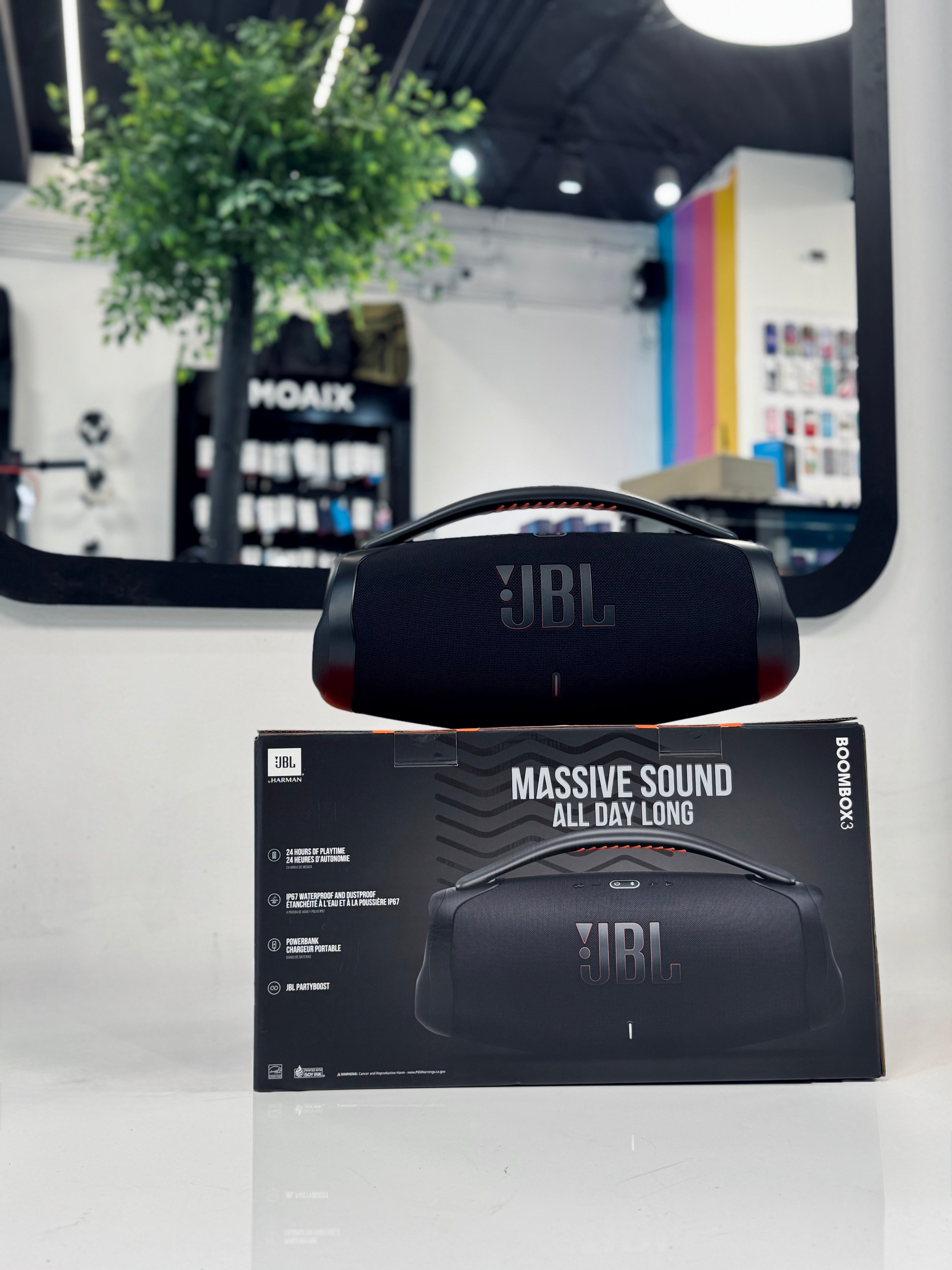 PARLANTE JBL BOOMBOX 3 COLOR NEGRO