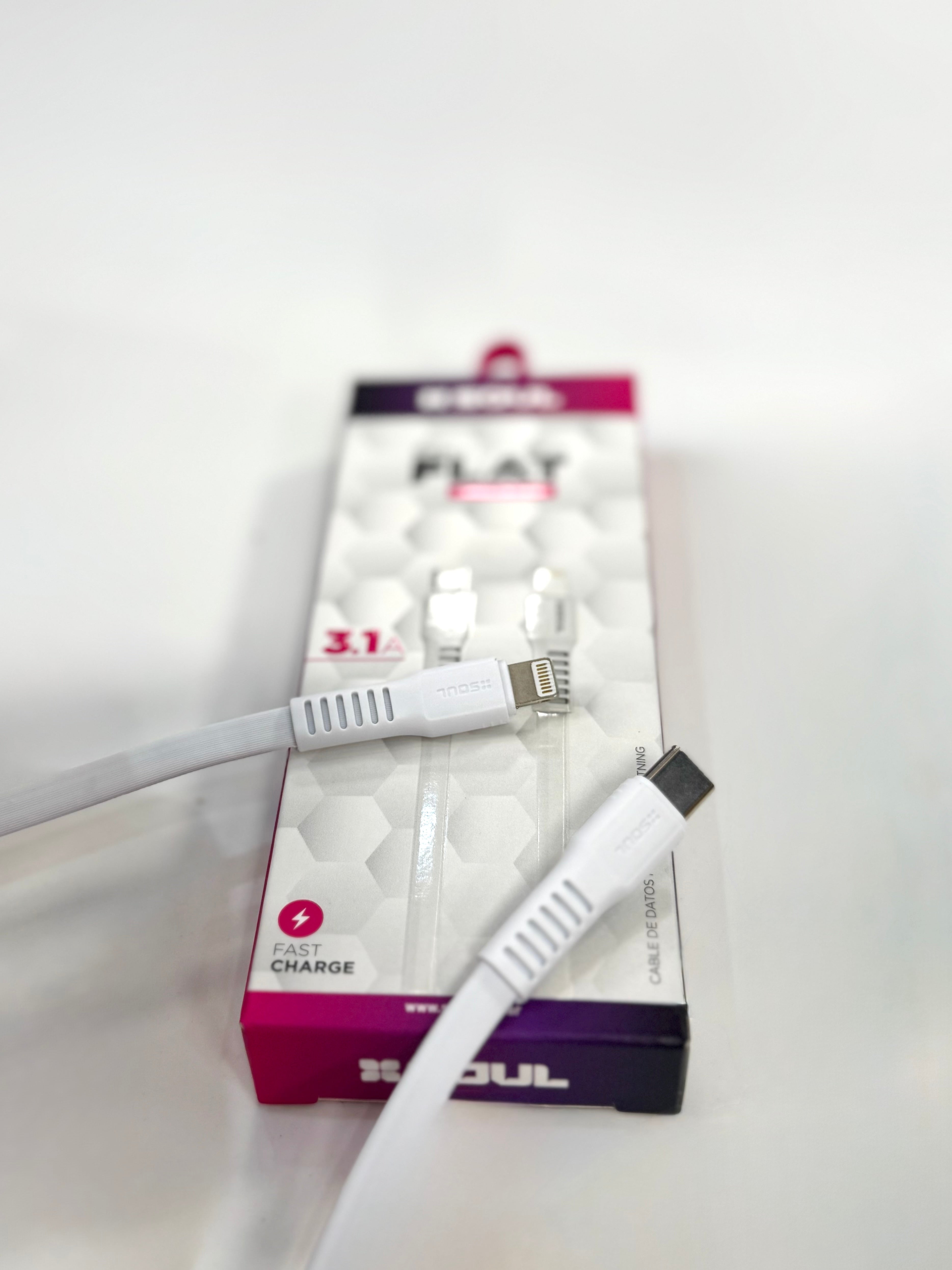 CABLE SOUL FLAT 3.1A C A LIGHTNING