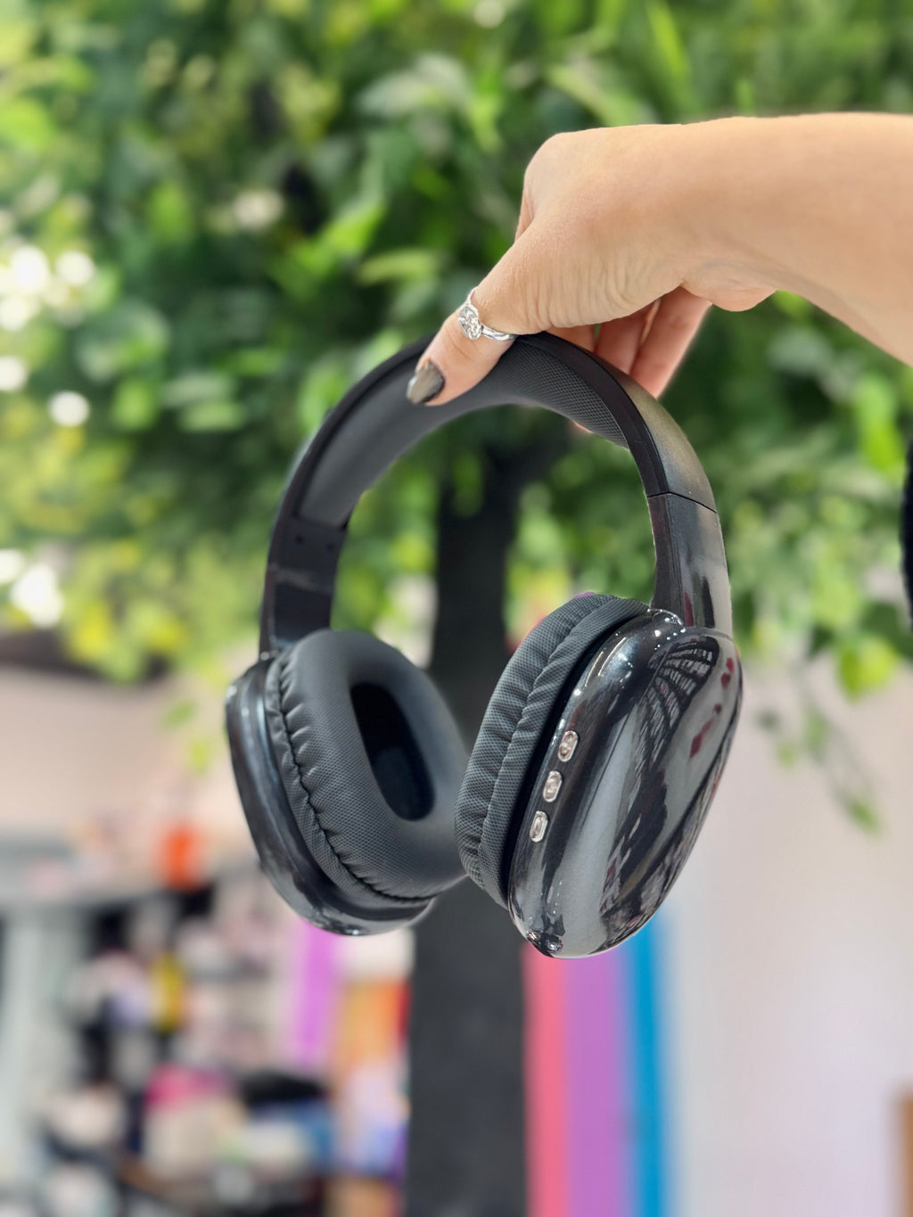 Auriculares vincha pg02 bt negro