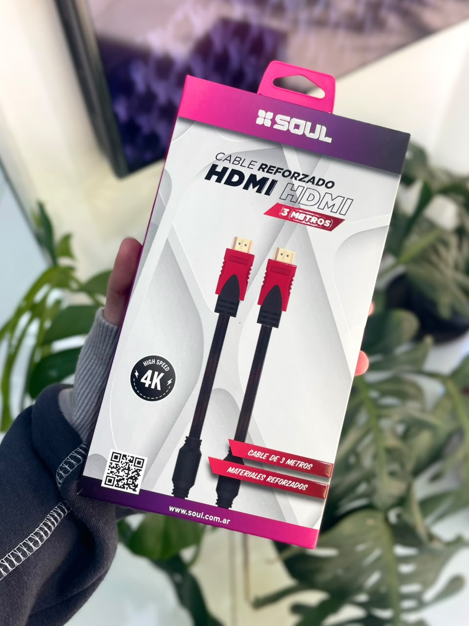 Cable HDMI reforzado SOUL