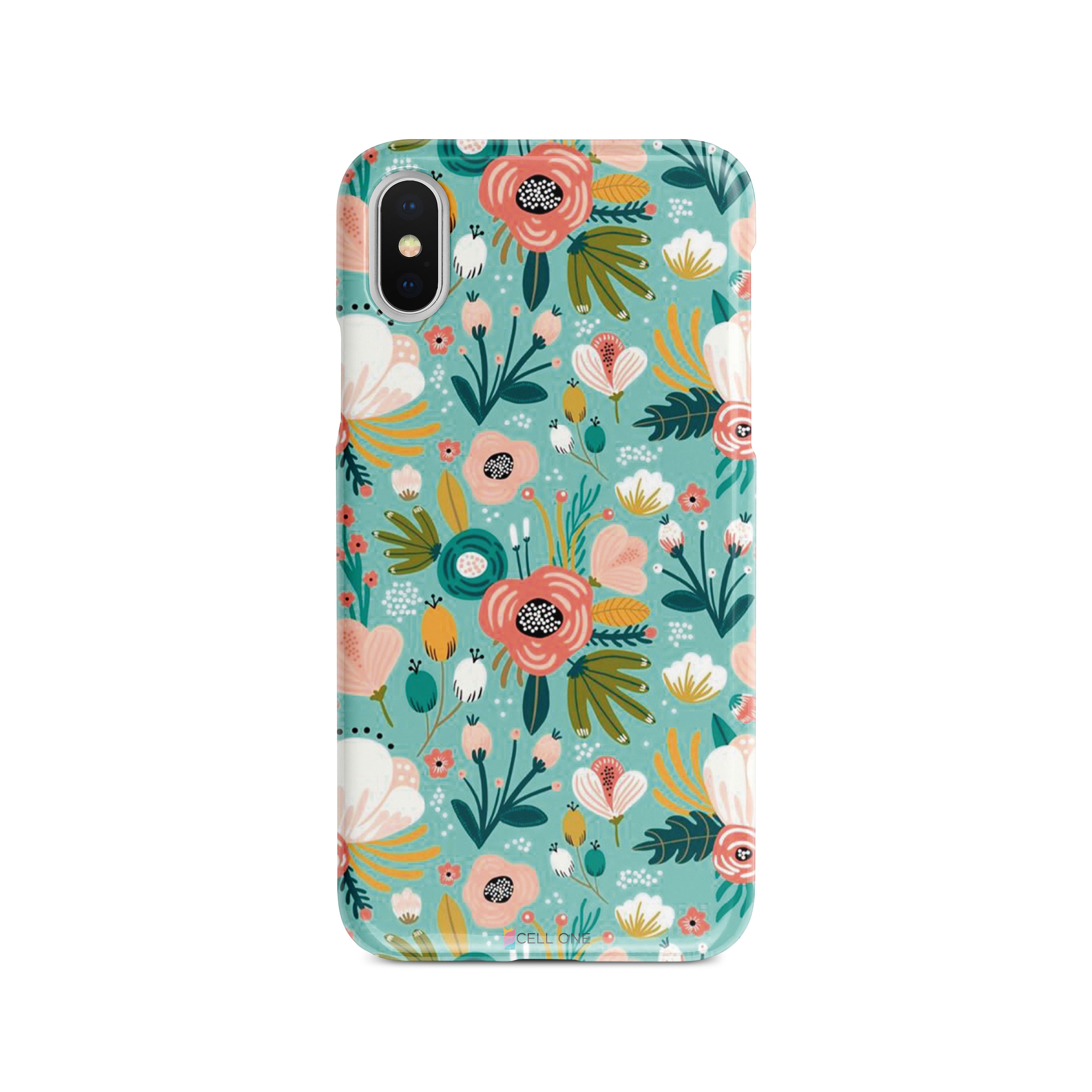 FUNDA PERSONALIZADA FLORES #85