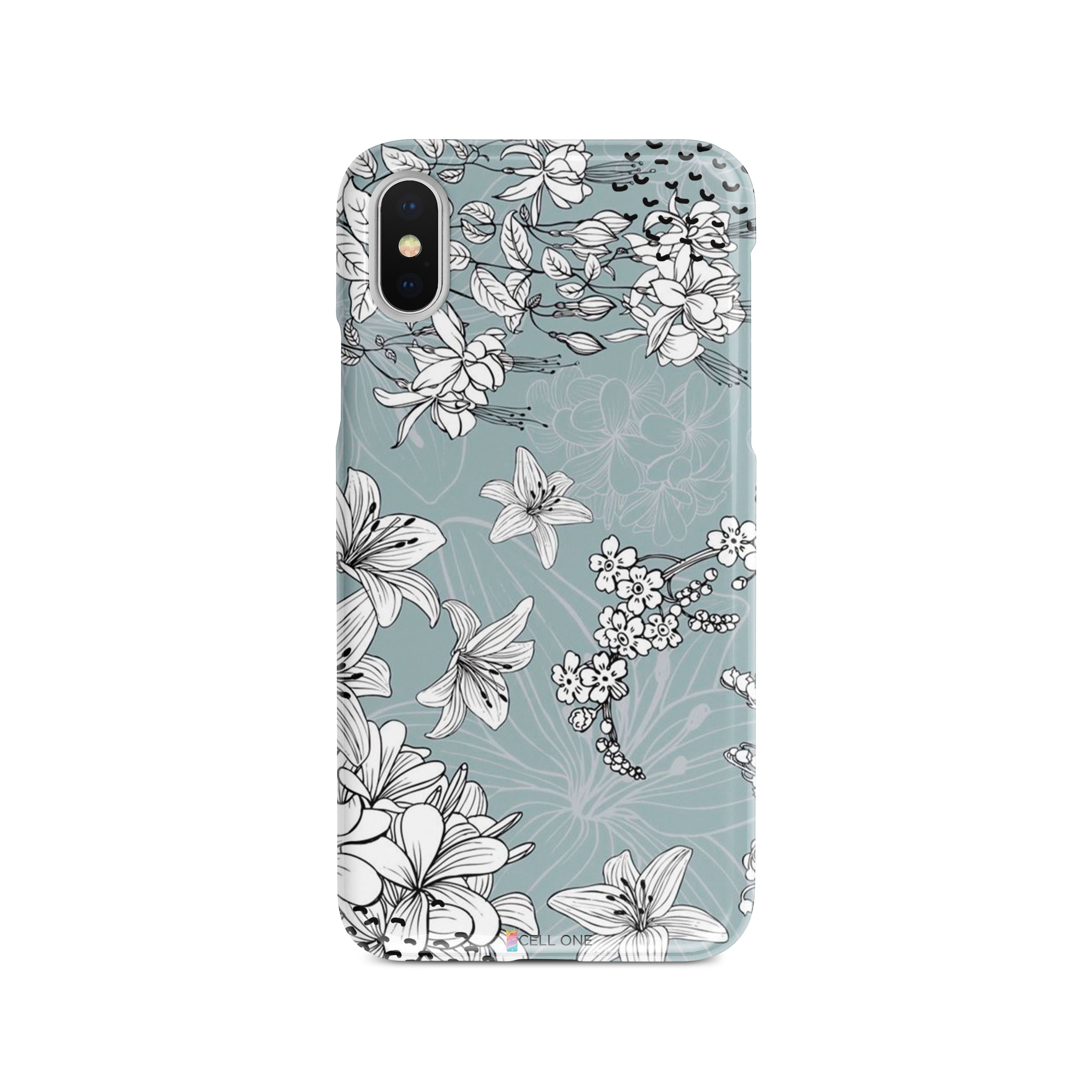 FUNDA PERSONALIZADA FLORES #87