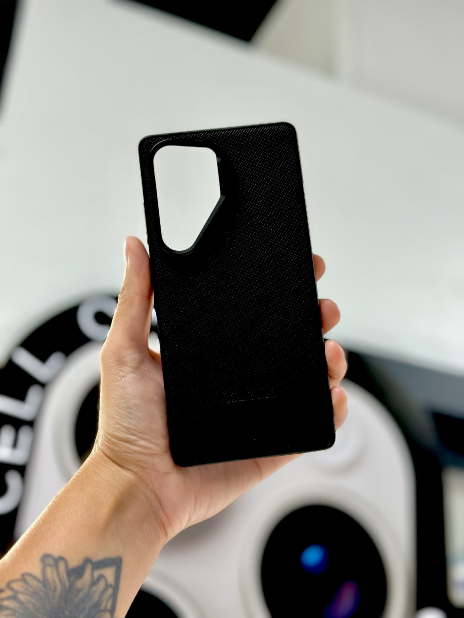 VEGAN LEATHER CASE SAM S25 ULTRA
