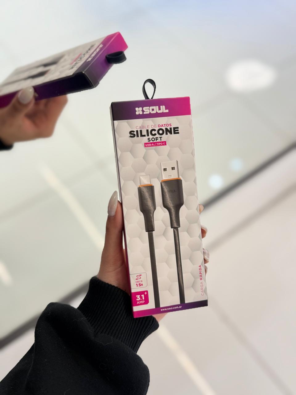 Cable Soul Soft Silicone USB-A a USB-C | 1.5m