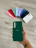 SILICONE CASE CON LOGO SAMSUNG A36