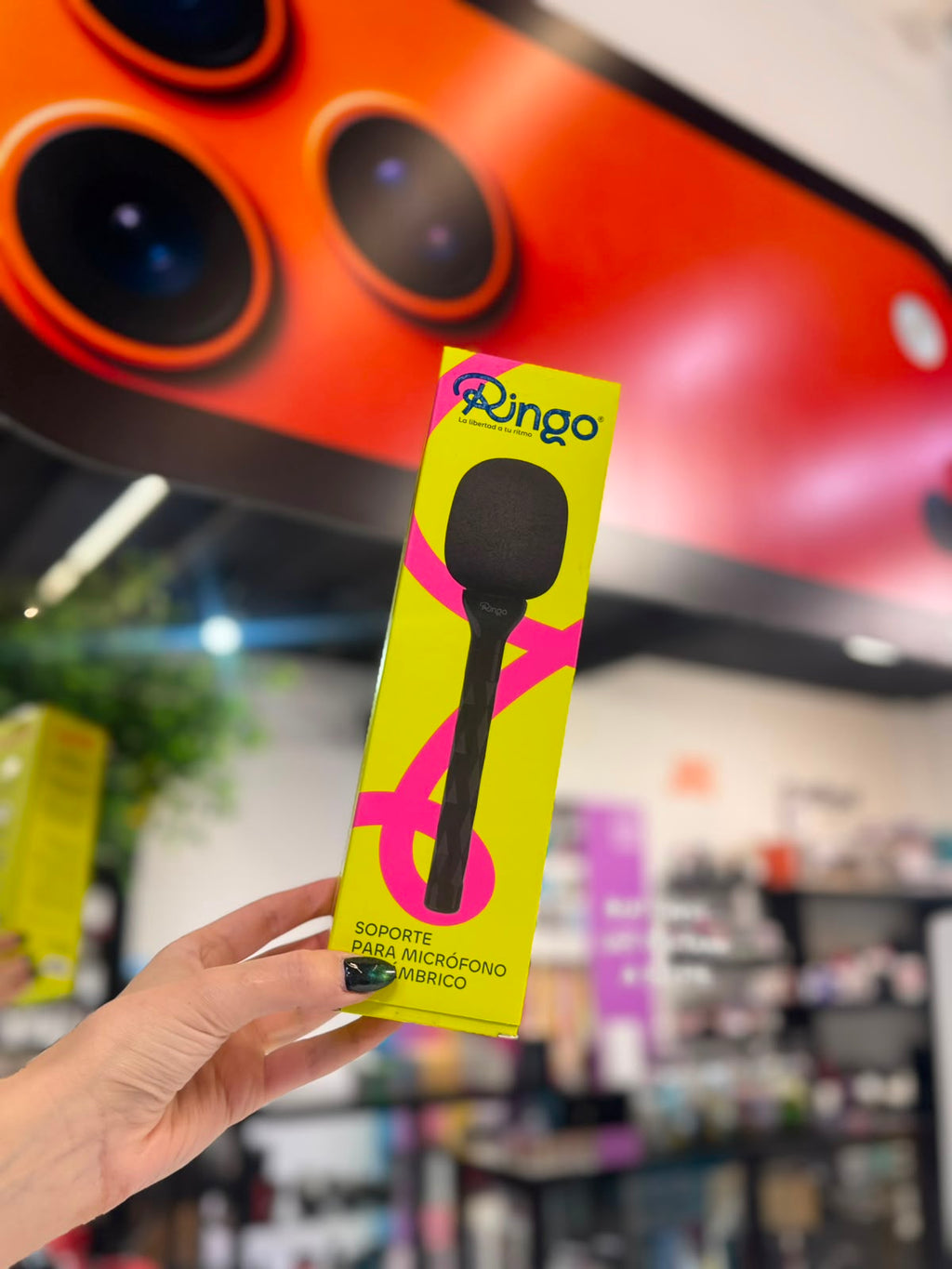 Soporte Ringo para Micrófono Inalámbrico