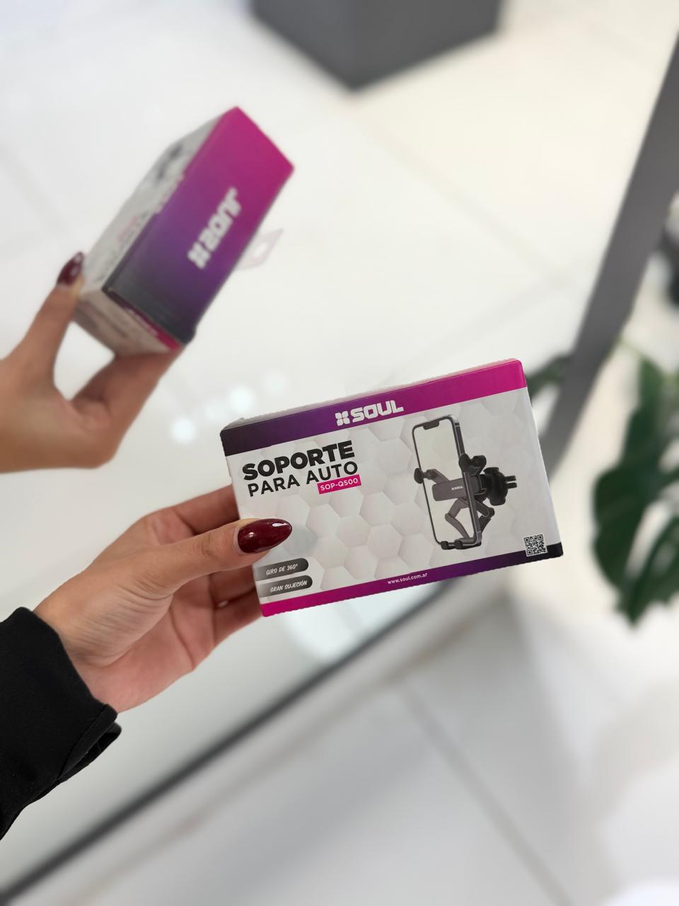 Soporte de Auto Q500 Soul – Porta Celular para Tu Vehículo