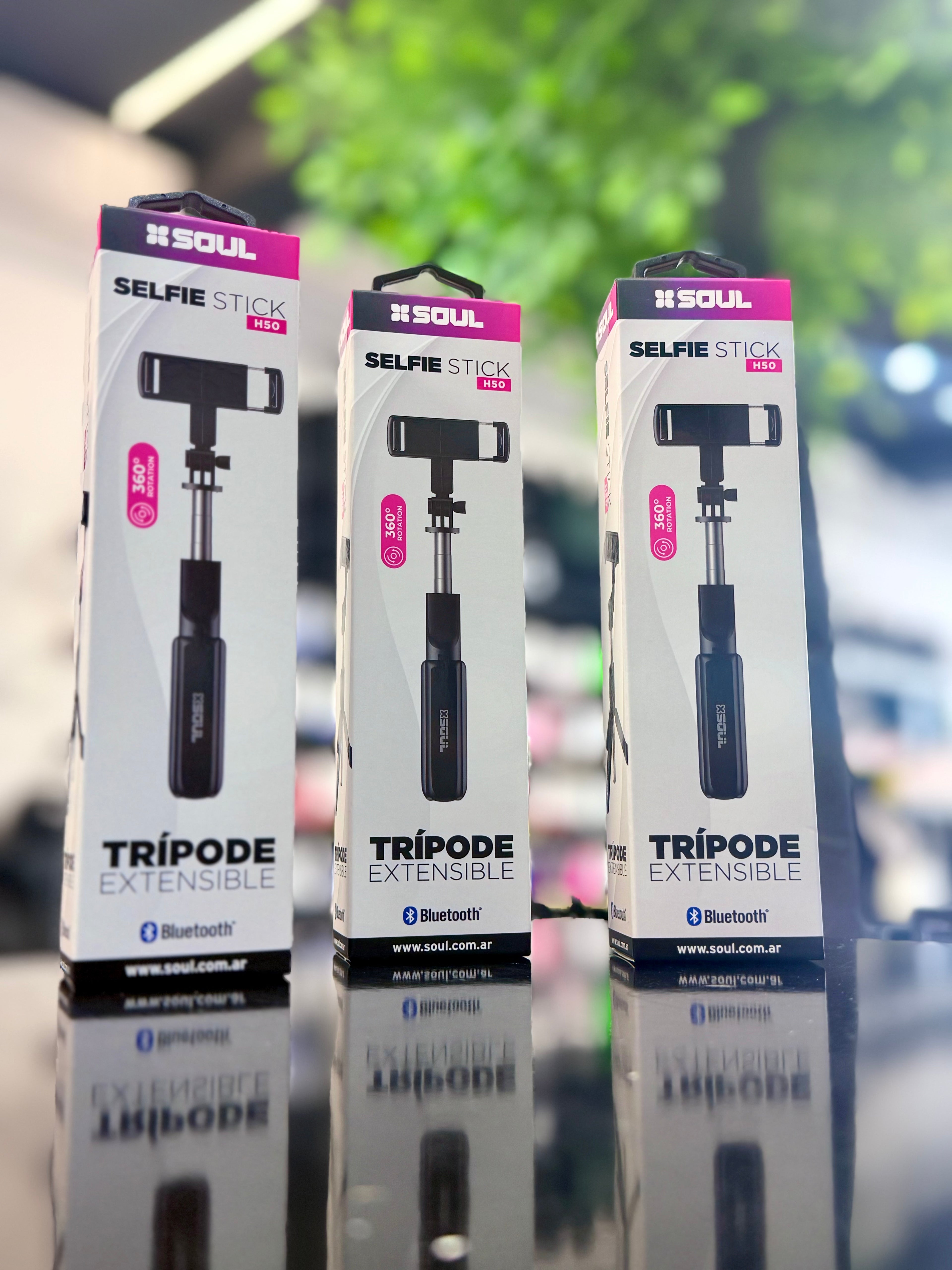 TRIPODE Y PALO SELFIE SOUL H50