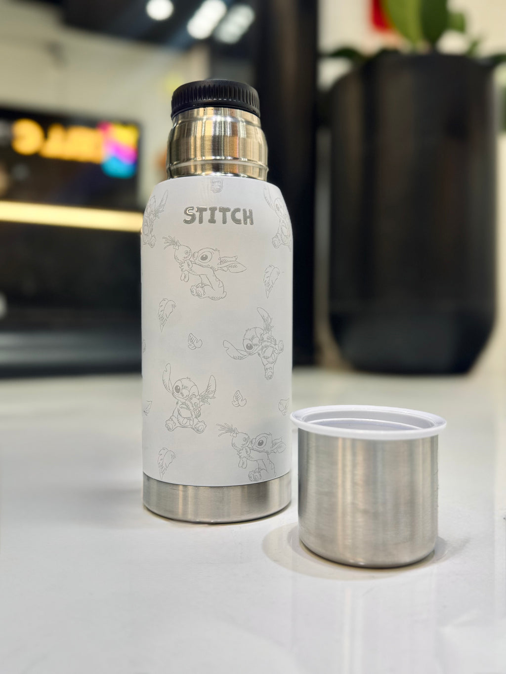 TERMO STITCH DISNEY BLANCO 750ML