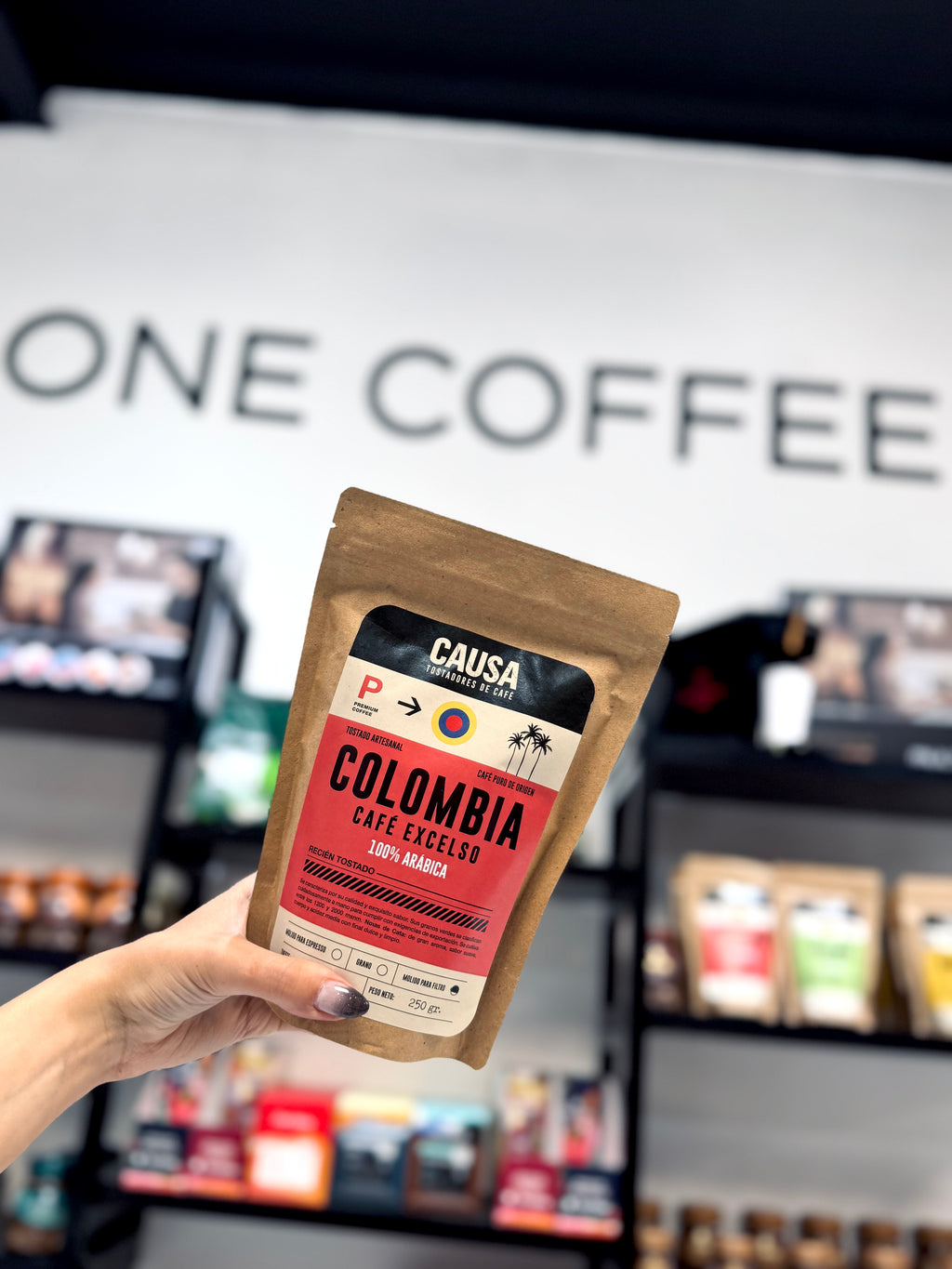 CAFÉ CAUSA COLOMBIA CAFÉ EXCELSO 100% ARABICA