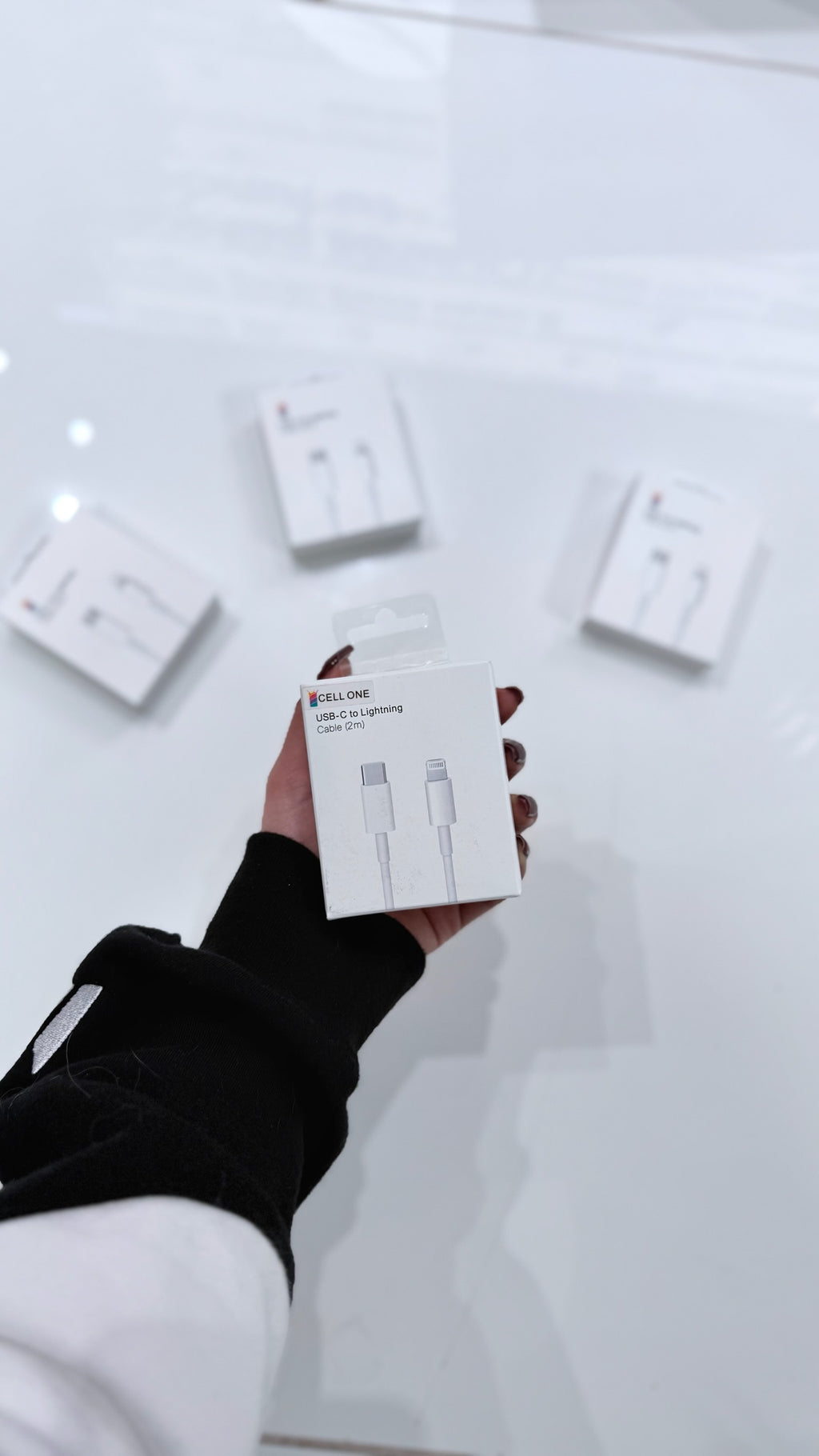 CABLE USB- C A LIGHTNING ORIGINAL CELL ONE