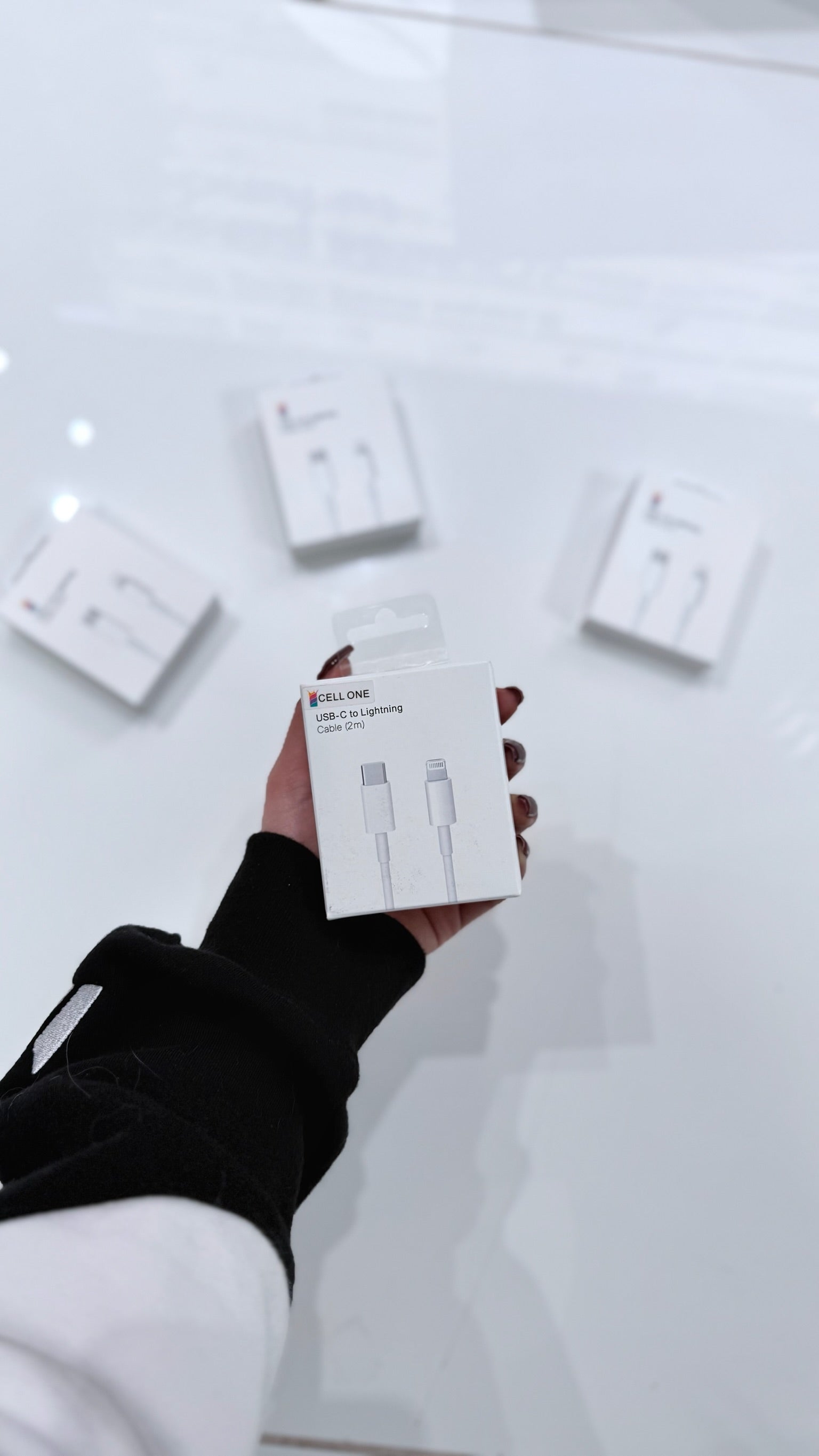 CABLE USB- C A LIGHTNING ORIGINAL CELL ONE