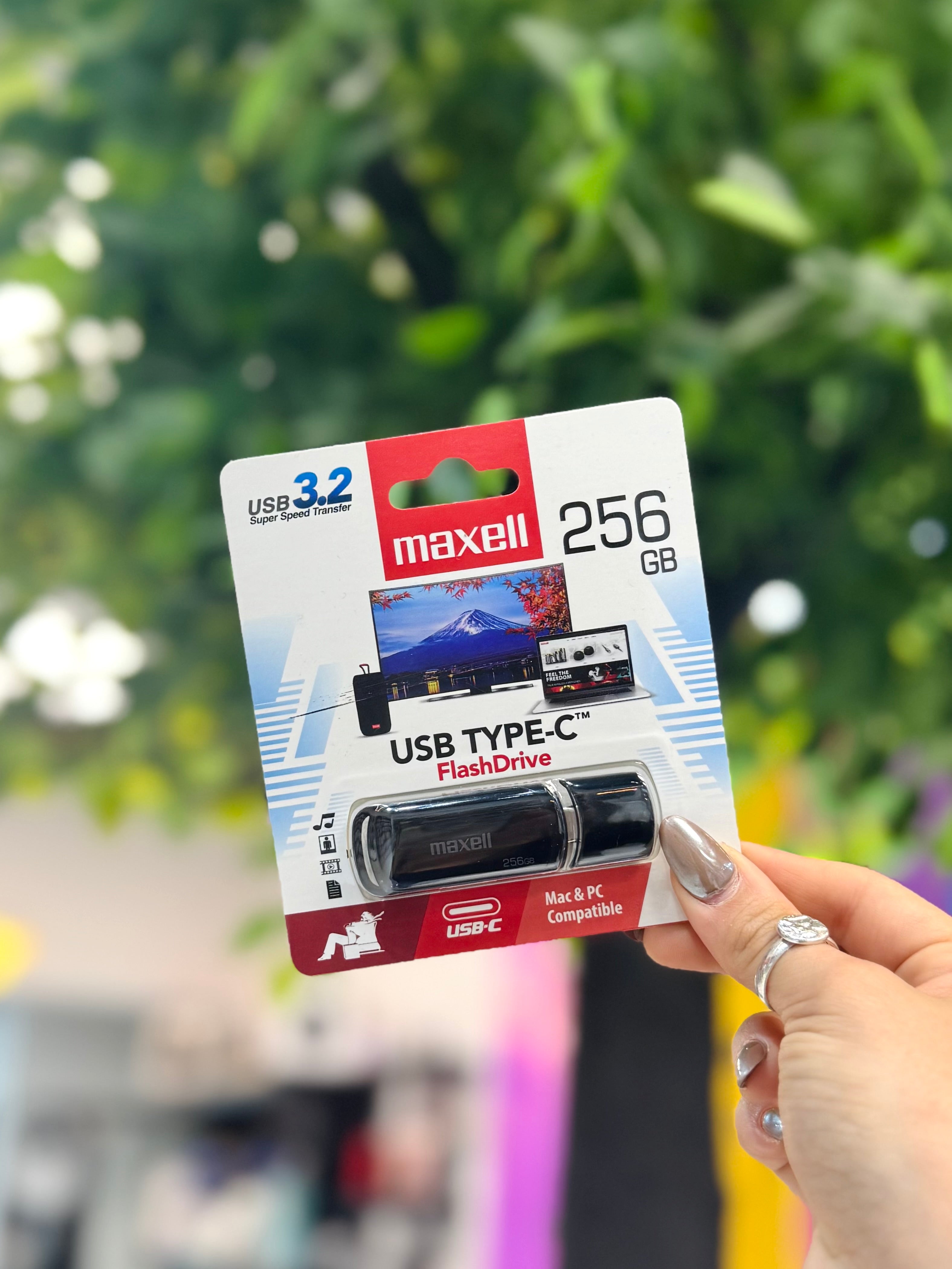 PENDRIVE MAXELL TYPE-C 256GB 3.2