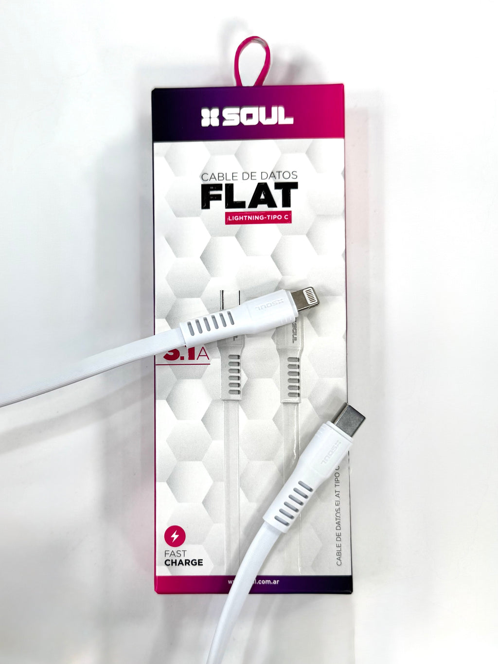 CABLE SOUL FLAT 3.1A C A LIGHTNING