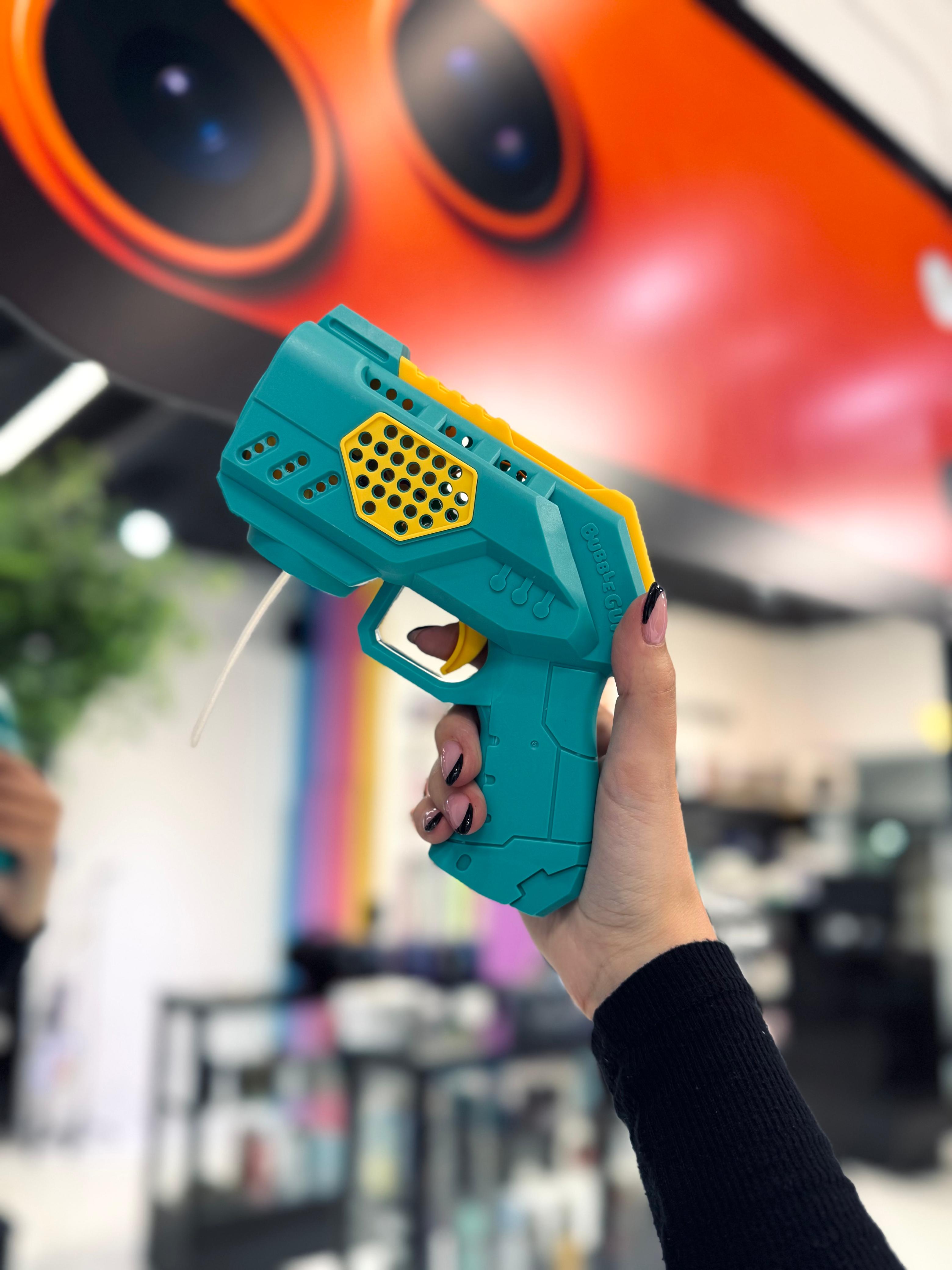 PISTOLA DE BURBUJAS PARA NIÑOS