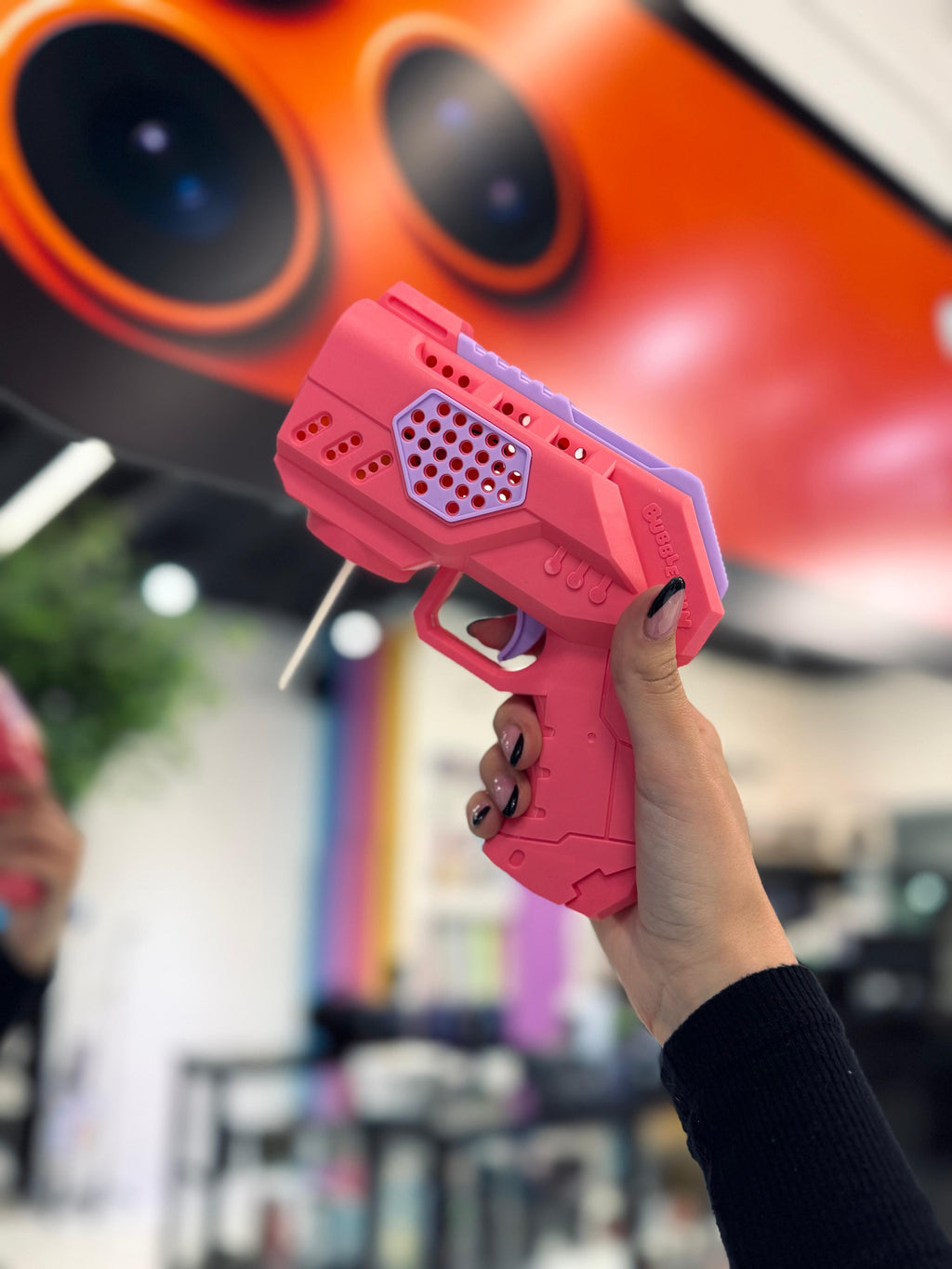 PISTOLA DE BURBUJAS PARA NIÑOS