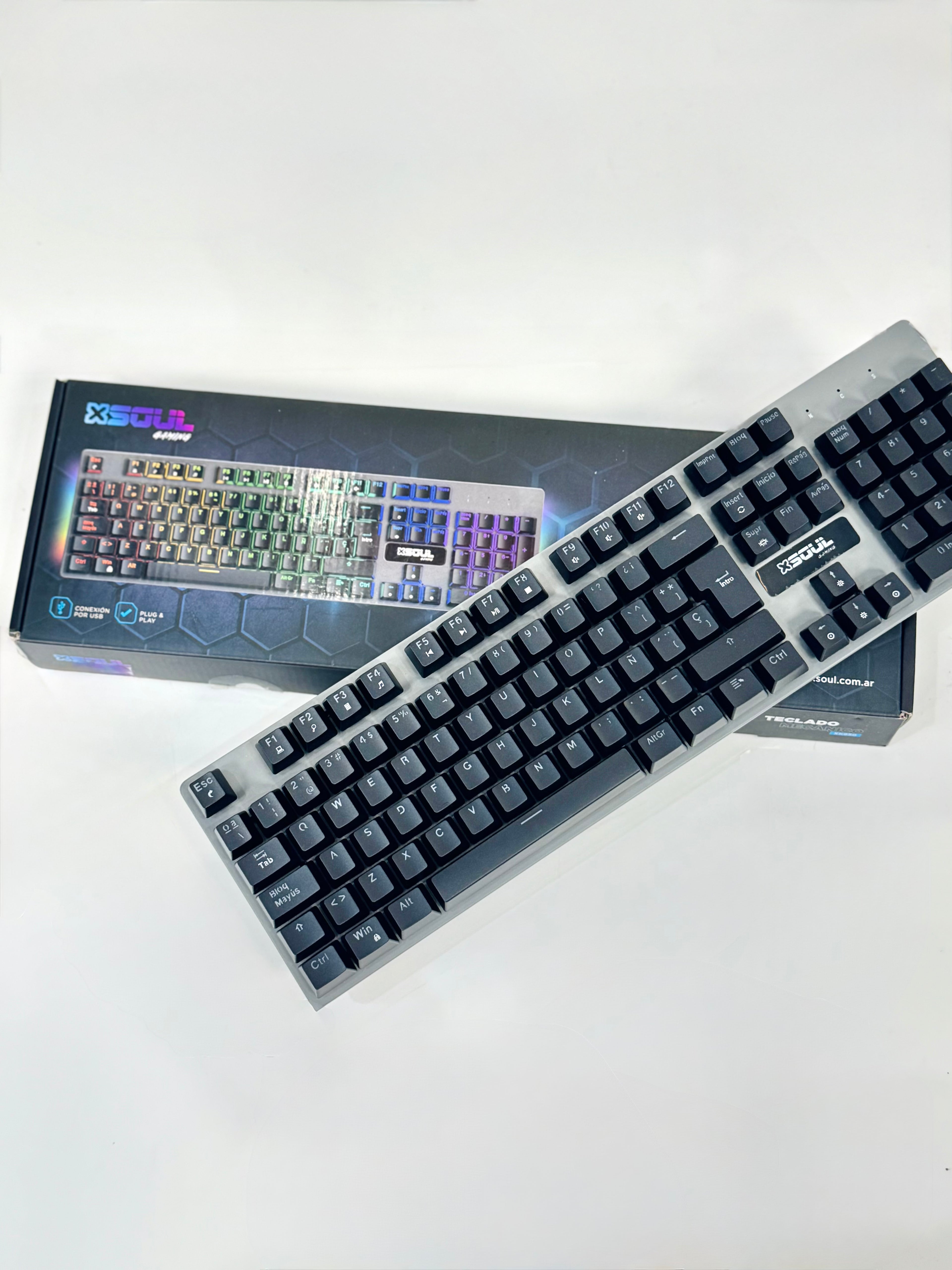 TECLADO MECANICO GAMER SOUL XK950