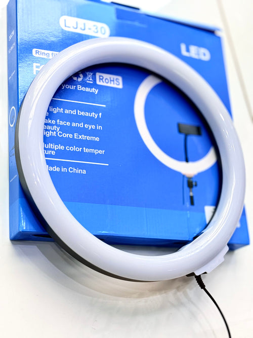 ARO DE LUZ 30CM CON TRIPODE 2.10MTS LJJ-30
