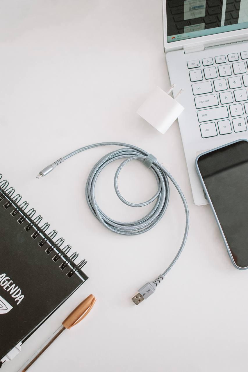 CABLE USB A LIGHTNING MFI (CON CERTIFICACION APPLE) REFORZADO