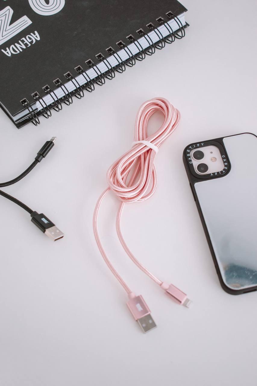 CABLE USB A- LIGHTNING CELL ONE 2M