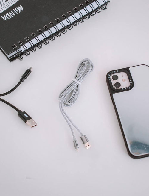 CABLE USB A- LIGHTNING CELL ONE 2M