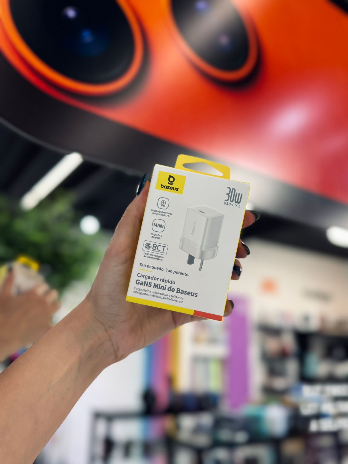 CARGADOR BASEUS USB C 30W