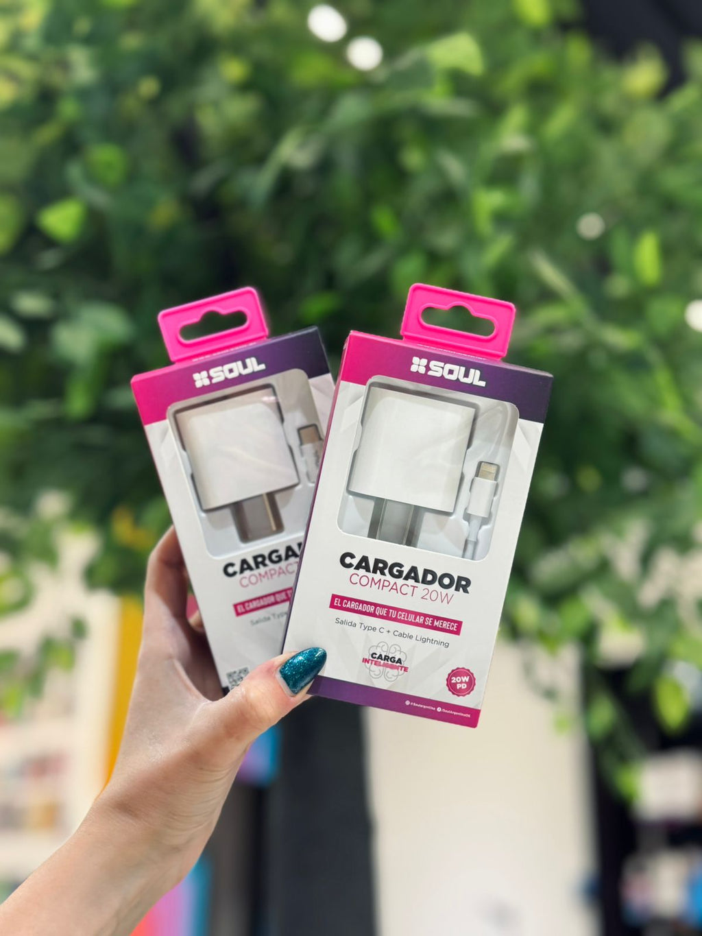 CARGADOR SOUL COMPACT 20W CON CABLE