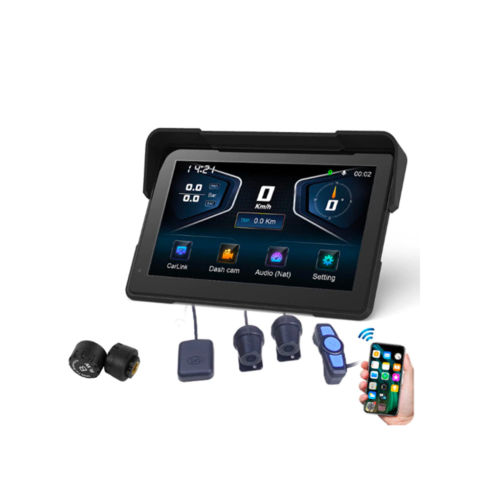 CARPLAY ANDROID AUTO F93 PARA MOTO