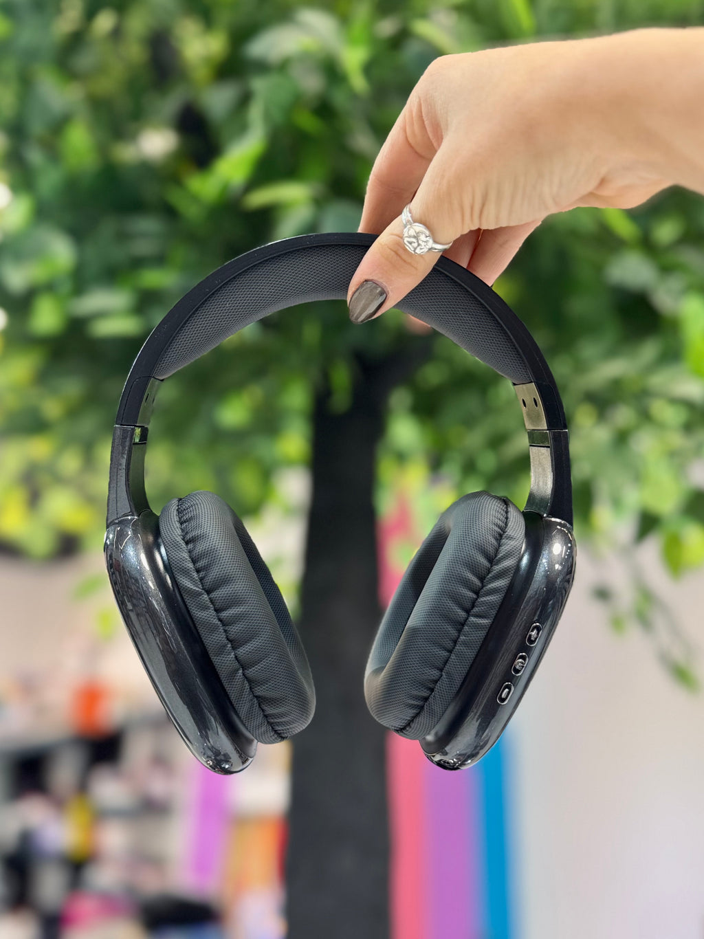 Auriculares vincha pg02 bt negro