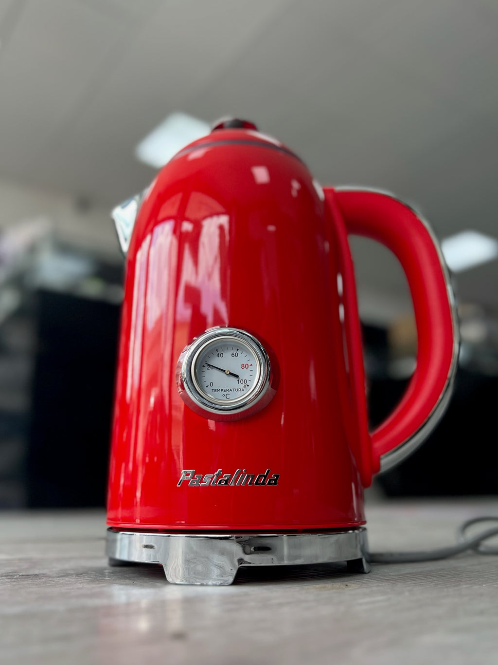 PAVA ELECTRICA PASTALINDA VINTAGE 1.7LTS ROJA