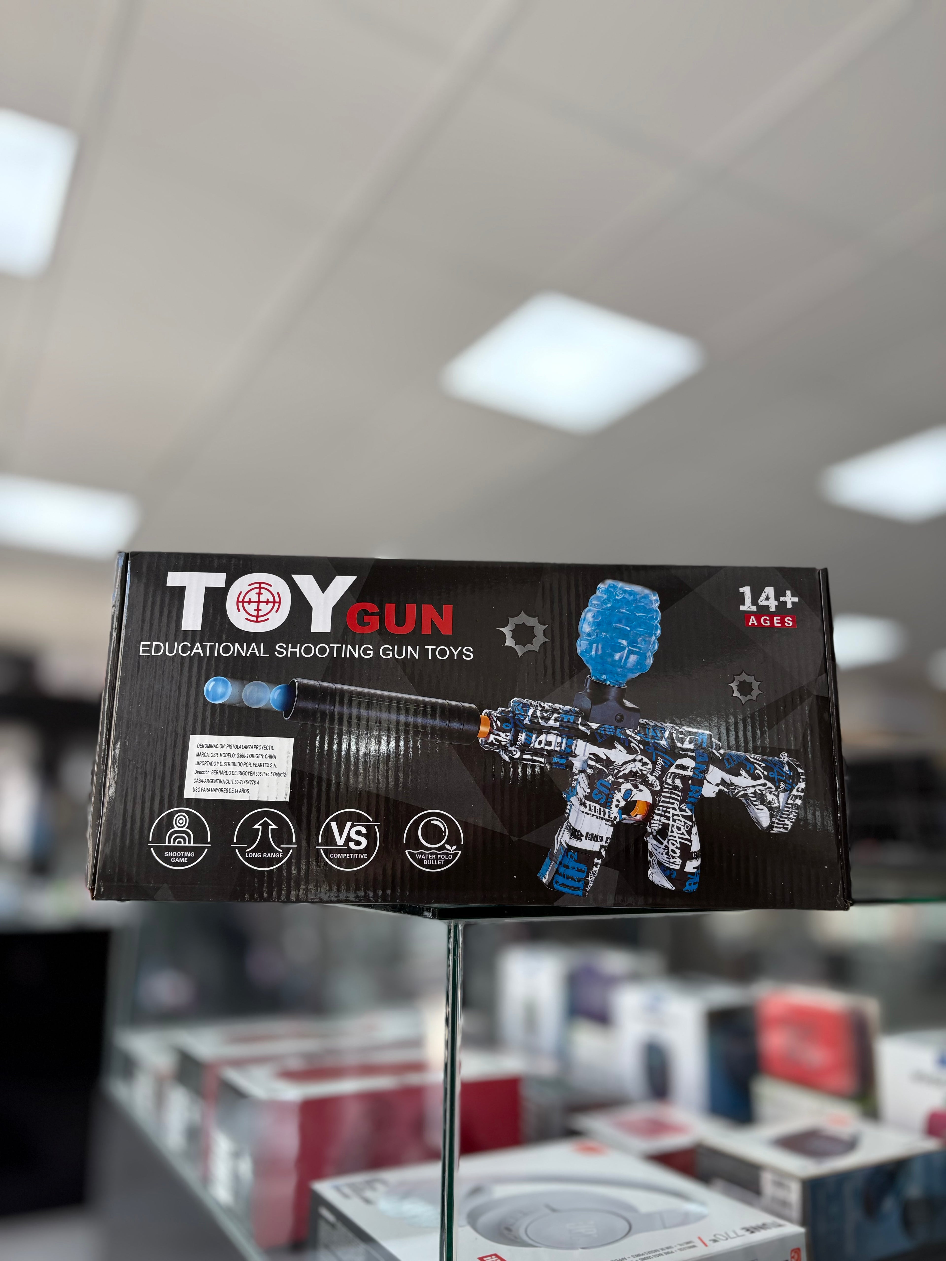 TOY GUN COLOR NARANJA