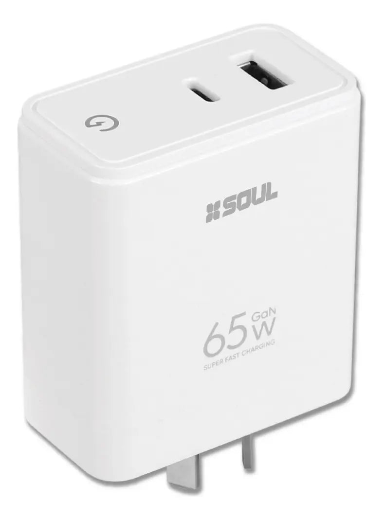 Cargador 65w SOUL con cable tipo C