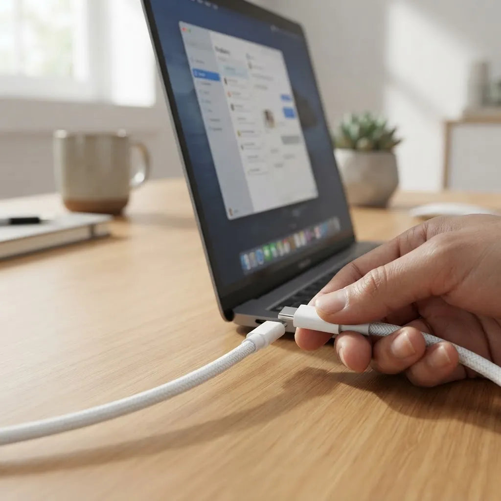 Cable Alo Line Doble USB-C 3A 1 Metro