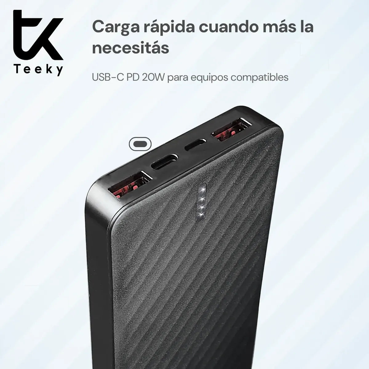 Powerbank TEEKY 20W 10000MAH