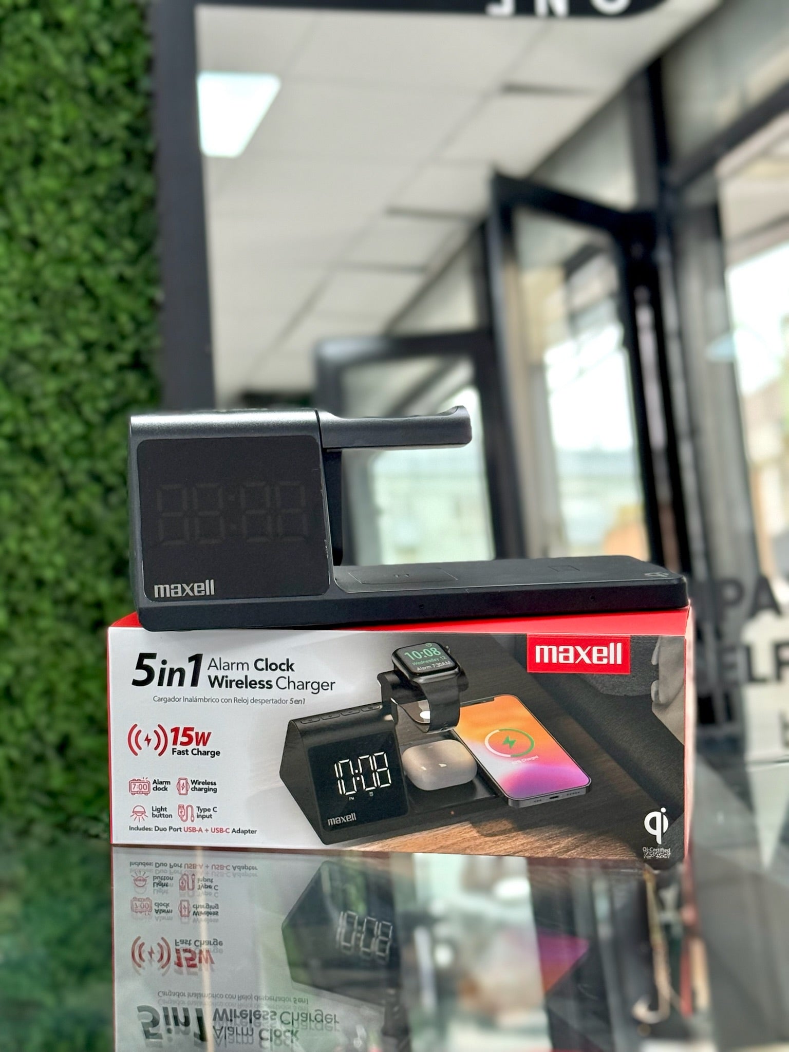 RELOJ DESPERTADOR MAXELL 5 EN 1