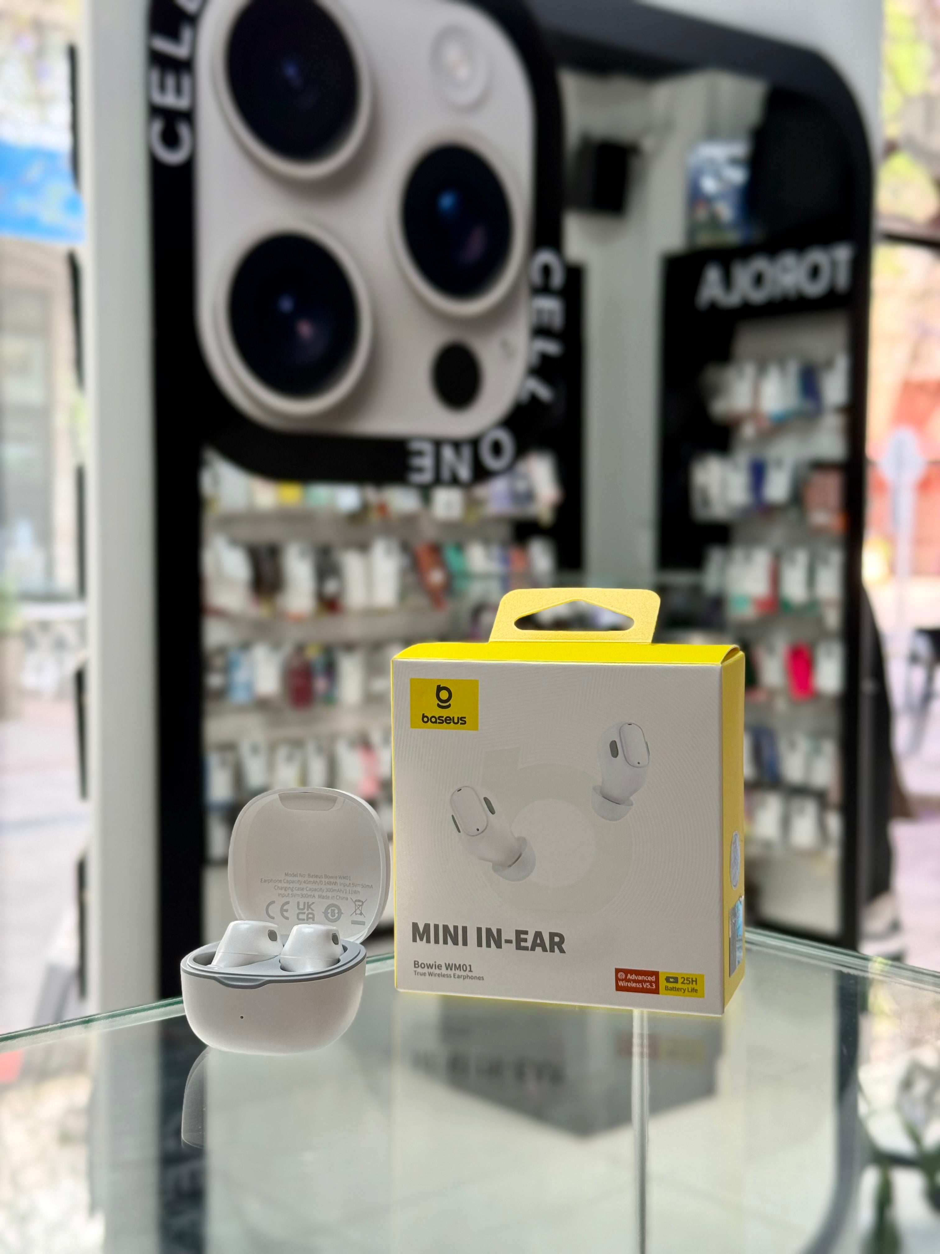 AURICULARES BASEUS ENCOK WM01 BLANCO