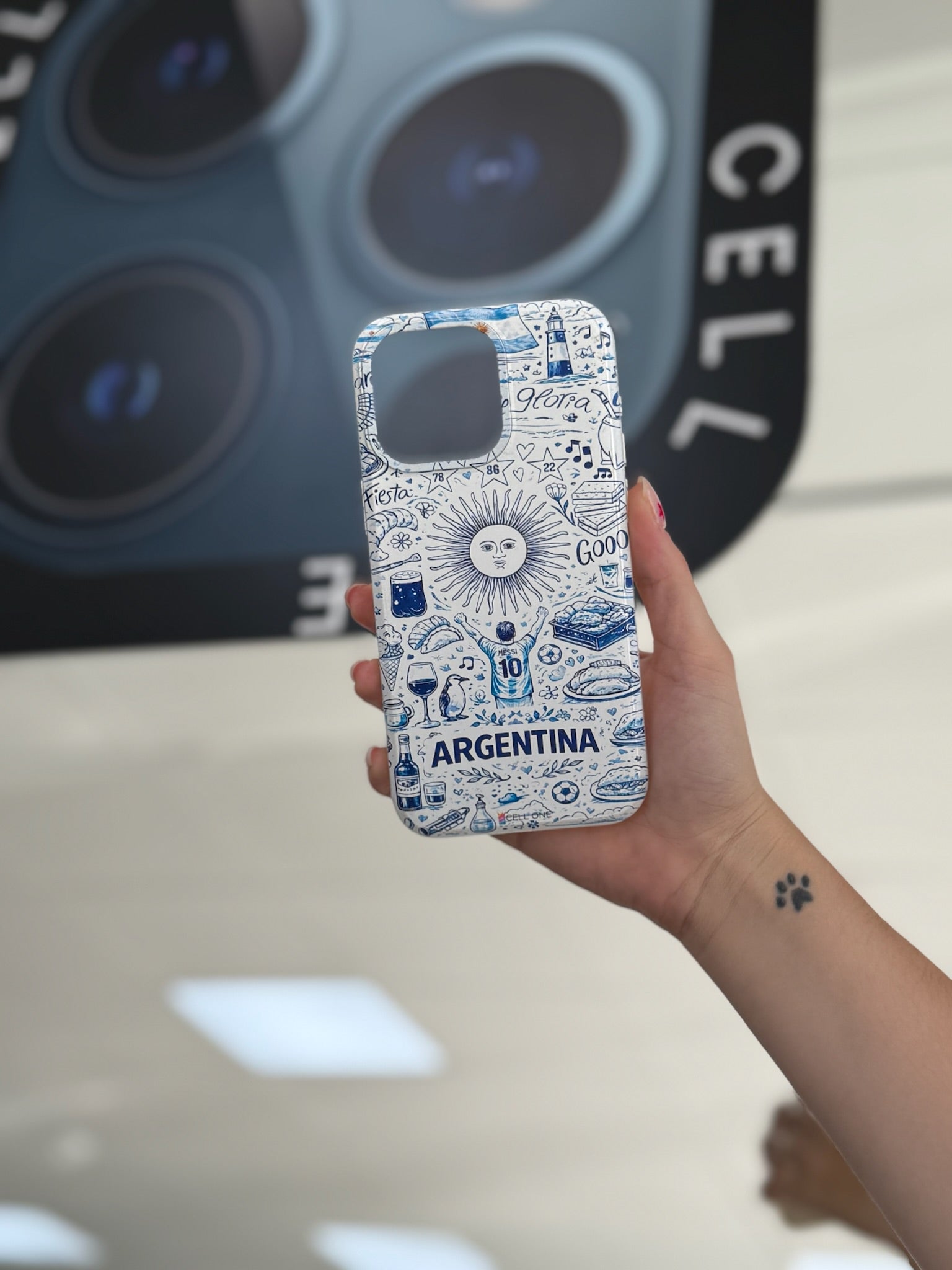 FUNDA PERSONALIZADA CAPSULA ARGENTINA