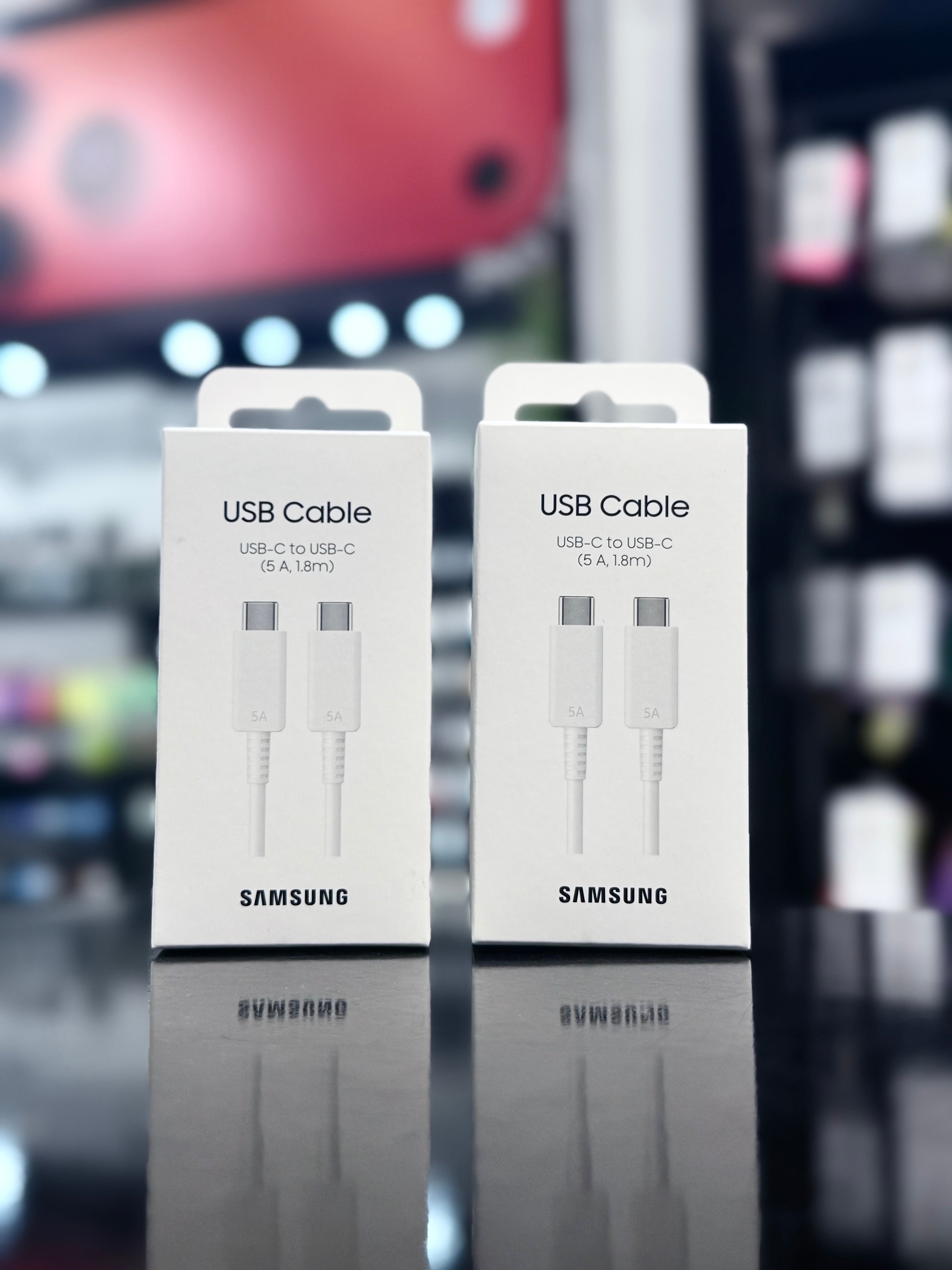 CABLE ORIGINAL SAMSUNG USB-C A USB-C 5A (1.8M)