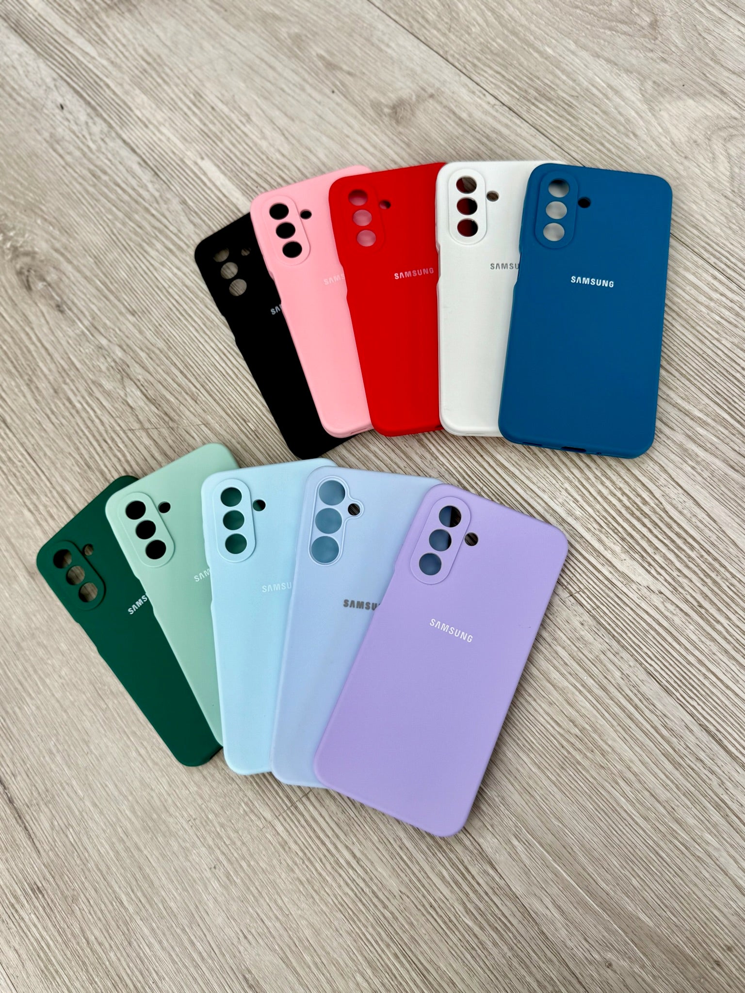 SILICONE CASE CON LOGO SAMSUNG A56
