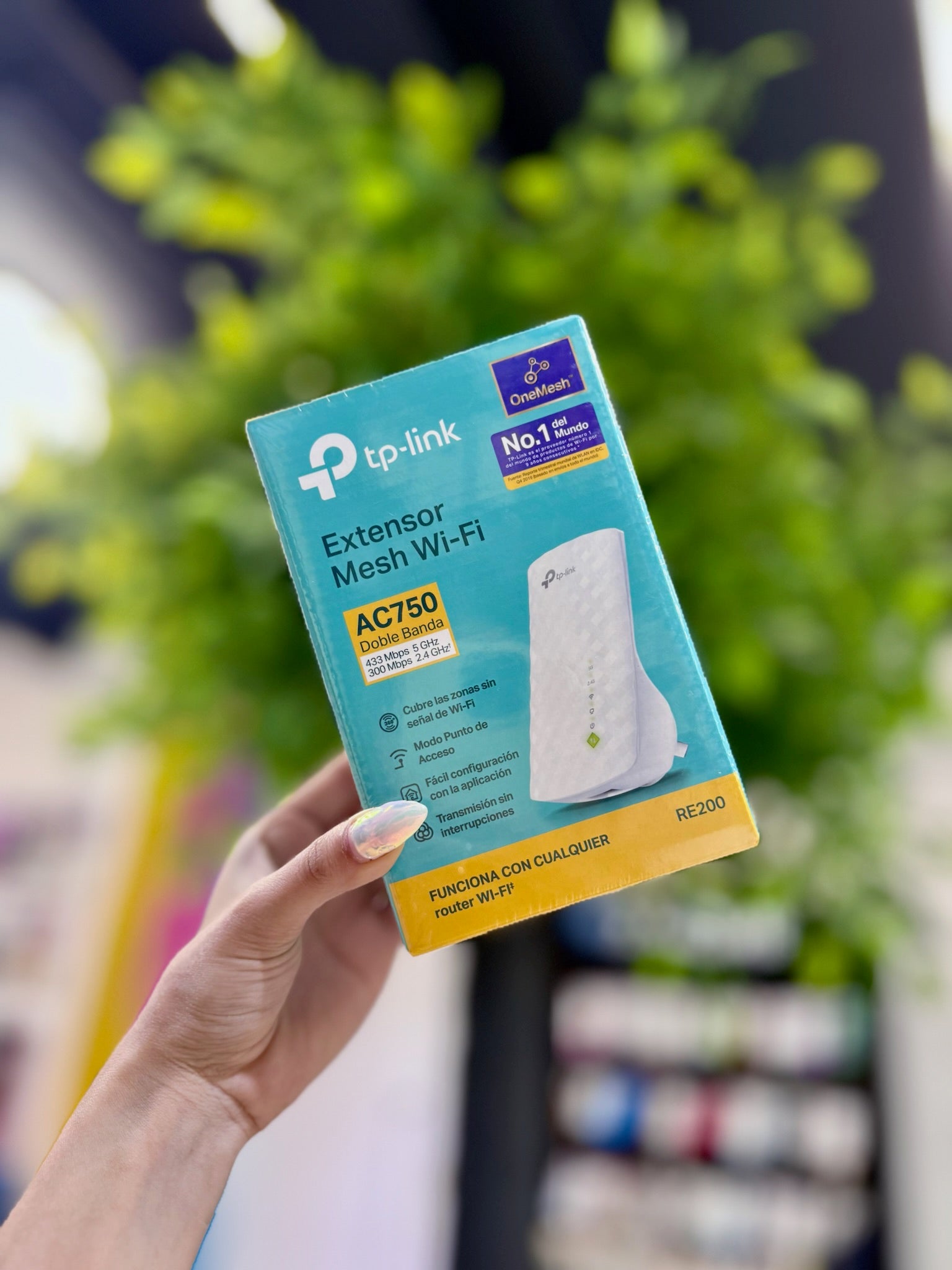 EXTENSOR WIFI TP LINK RE200 AC750