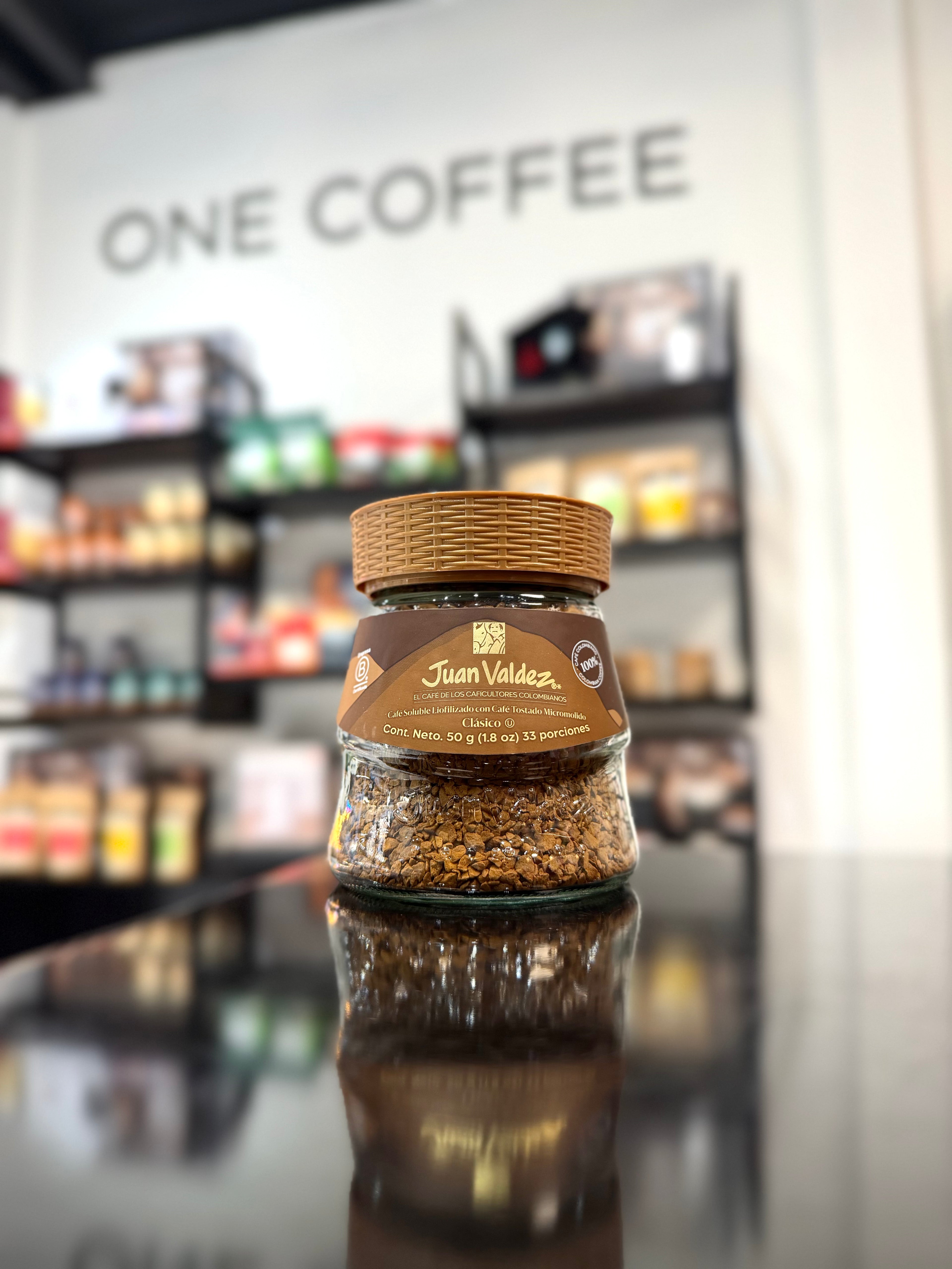 CAFE LIOFILIZADO CLASICO 50GR JUAN VALDEZ