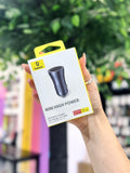 CARGADOR AUTO BASEUS DUAL QUICK 40W