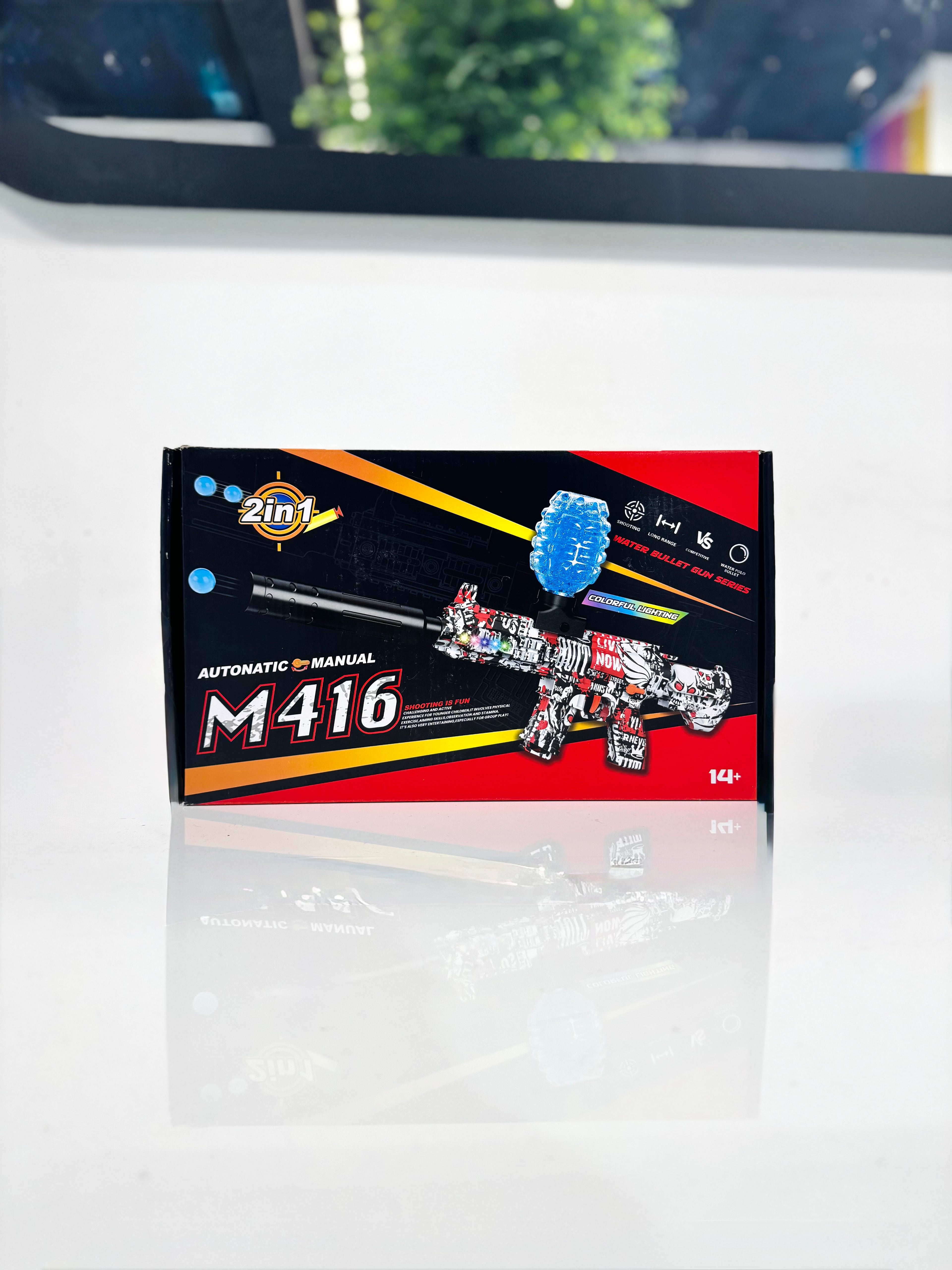 PISTOLA DE HIDROGEL M416