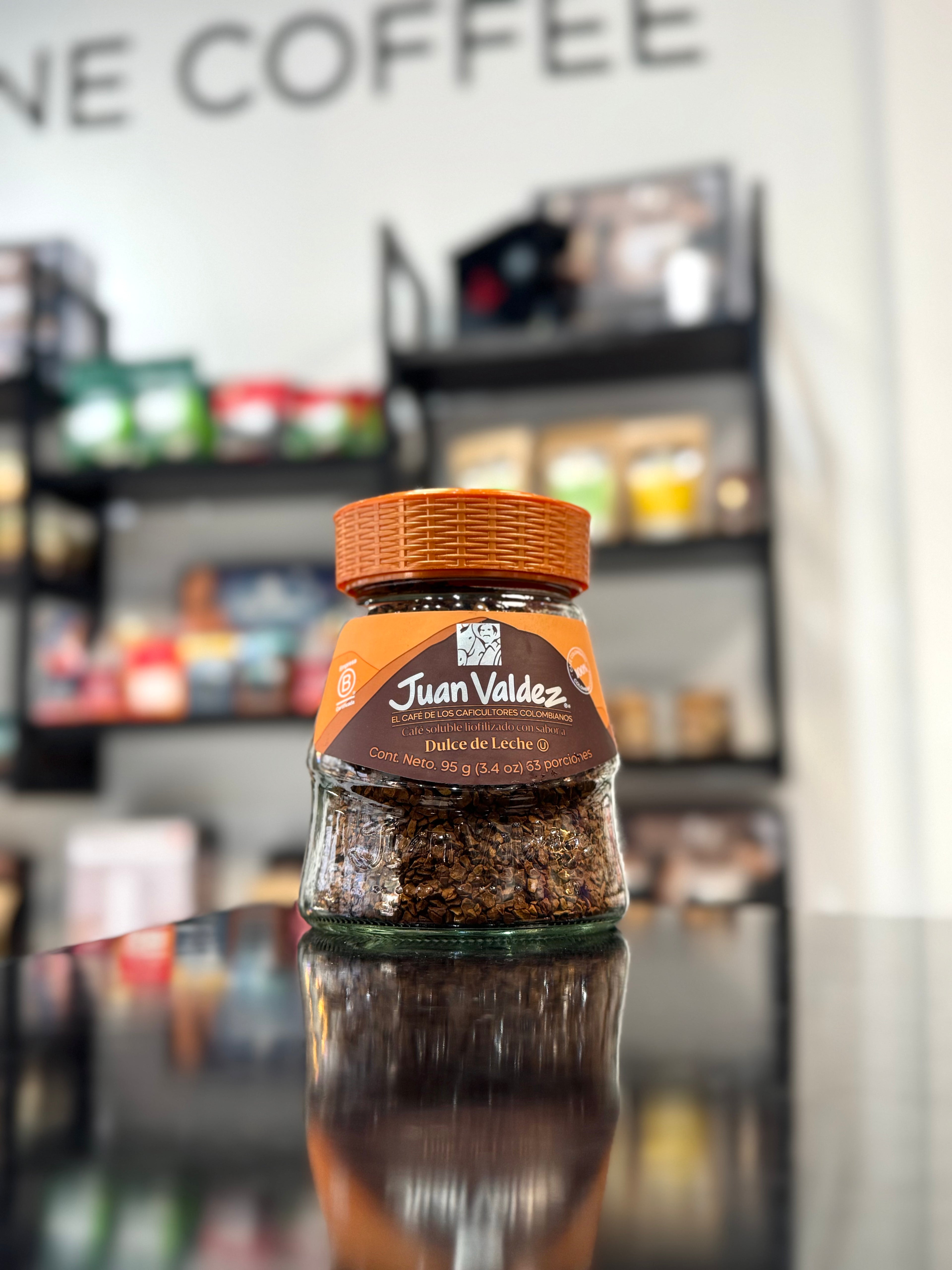 CAFÉ LIOFILIZADO DULCE DE LECHE 95GR JUAN VALDEZ